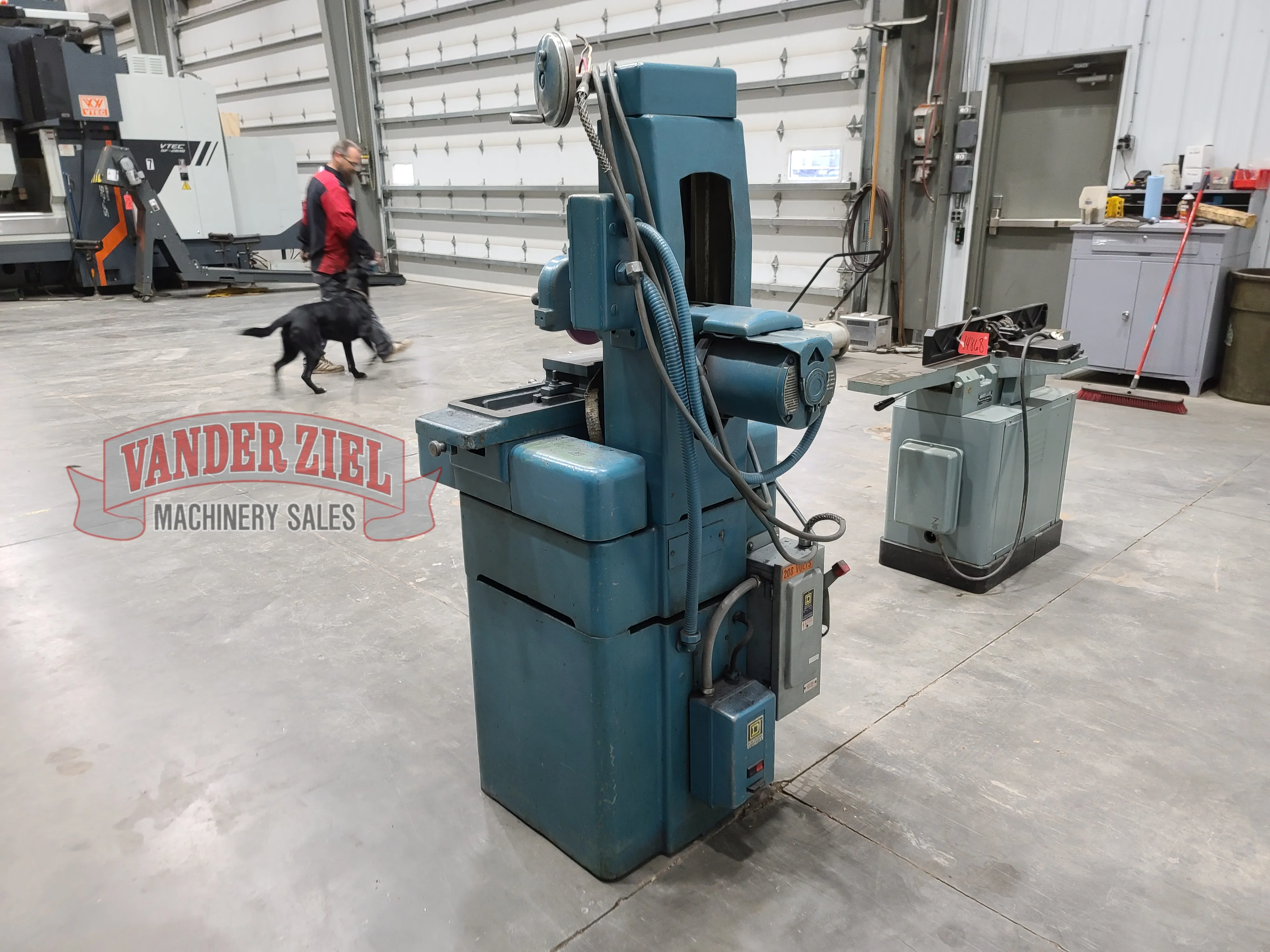 K.O. Lee 6” x 12” Hand Surface Grinder, Model S714H - Prefetch Image 30667