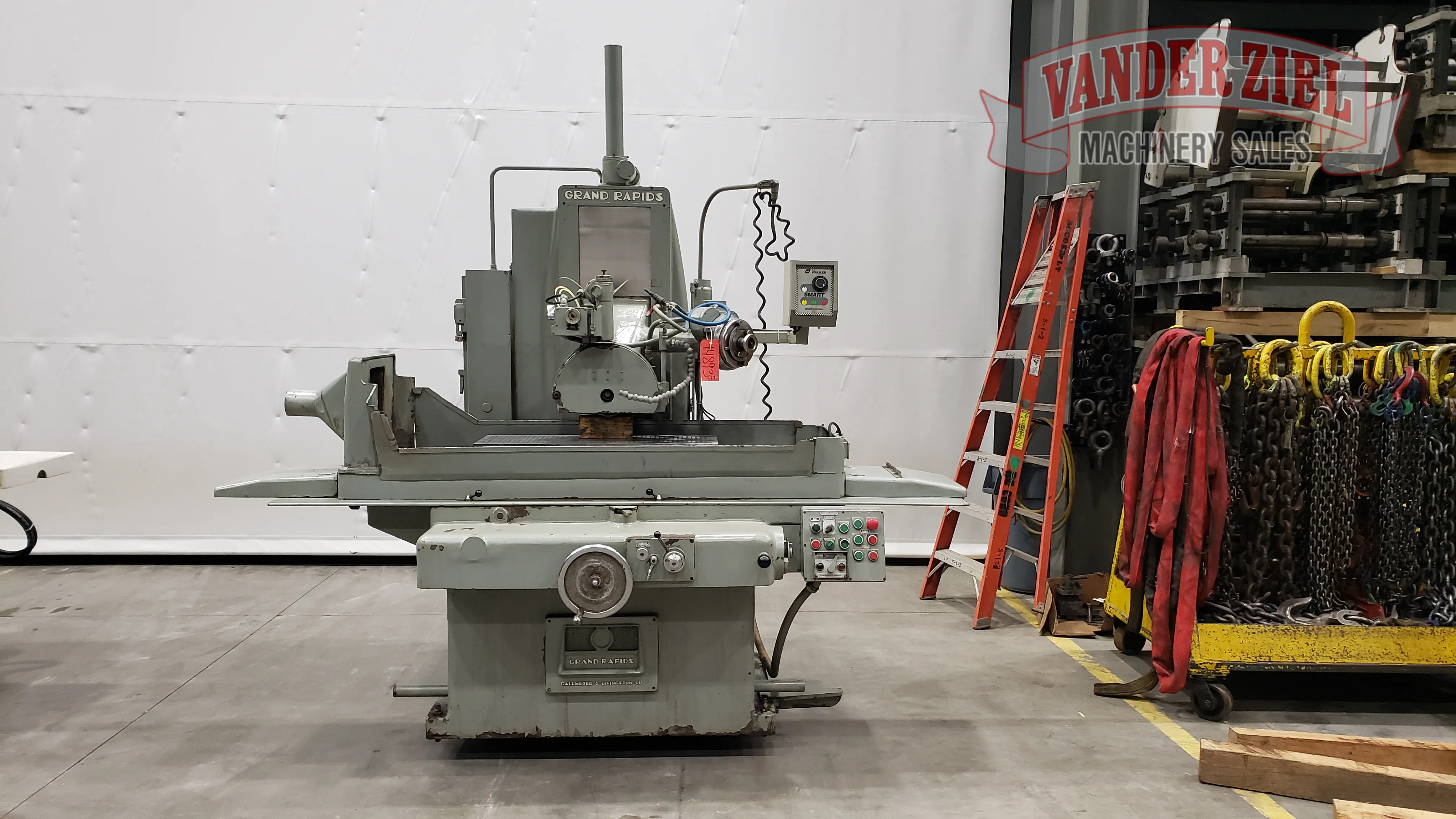 Gallmeyer & Livingston 12” x 36” Hydraulic Grinder, Model 550 - Main Image 1