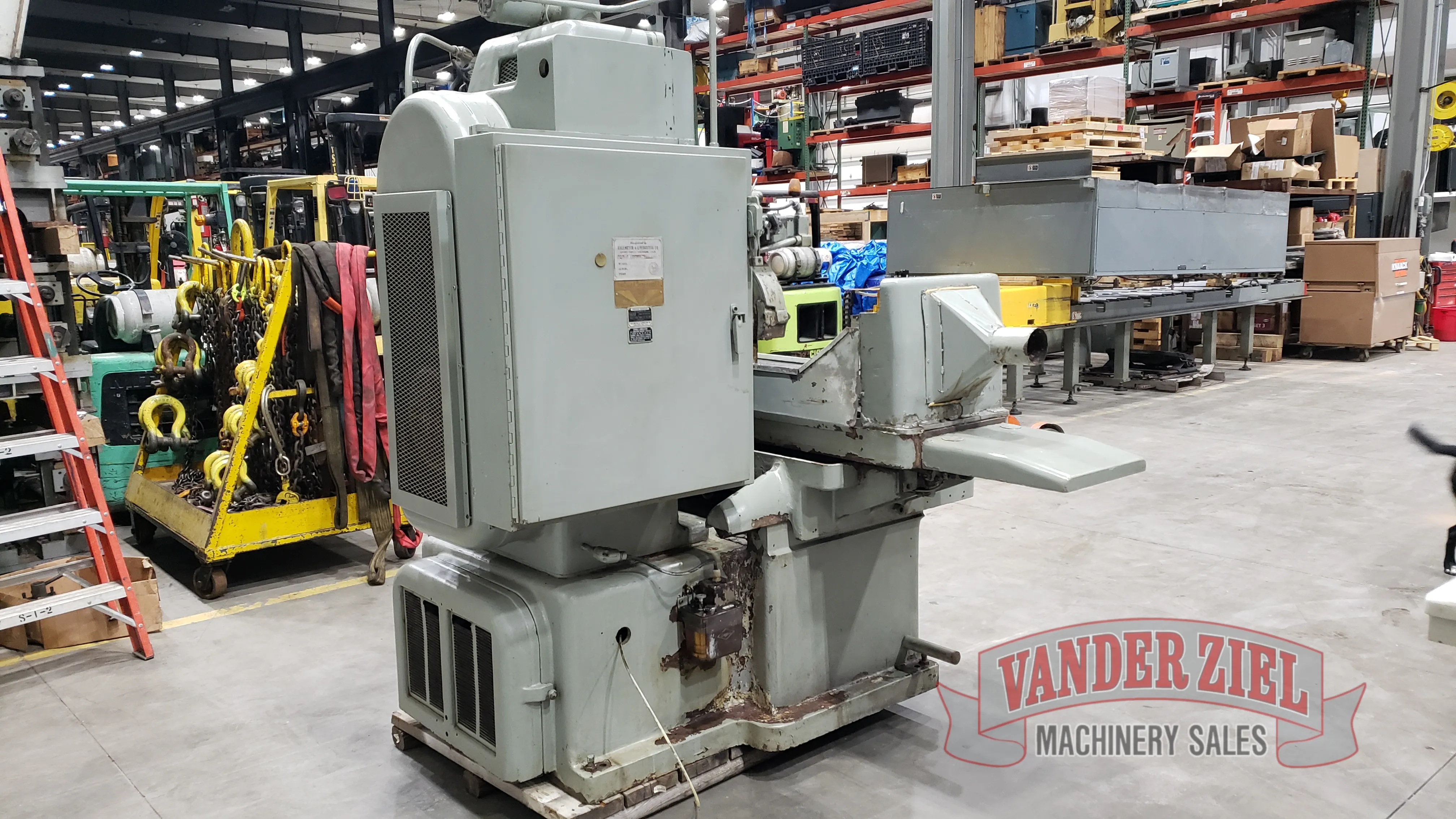 Gallmeyer & Livingston 12” x 36” Hydraulic Grinder, Model 550 - Prefetch Image 30890
