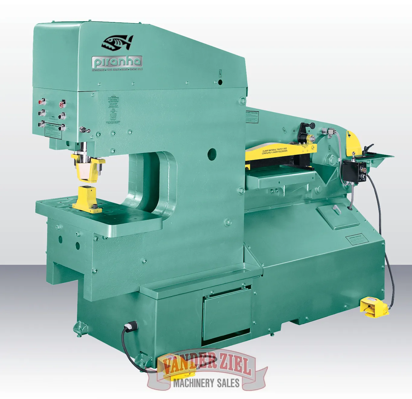 Piranha 140 Ton Dual Operator Ironworker, Model PII-140- NEW - Main Image 1