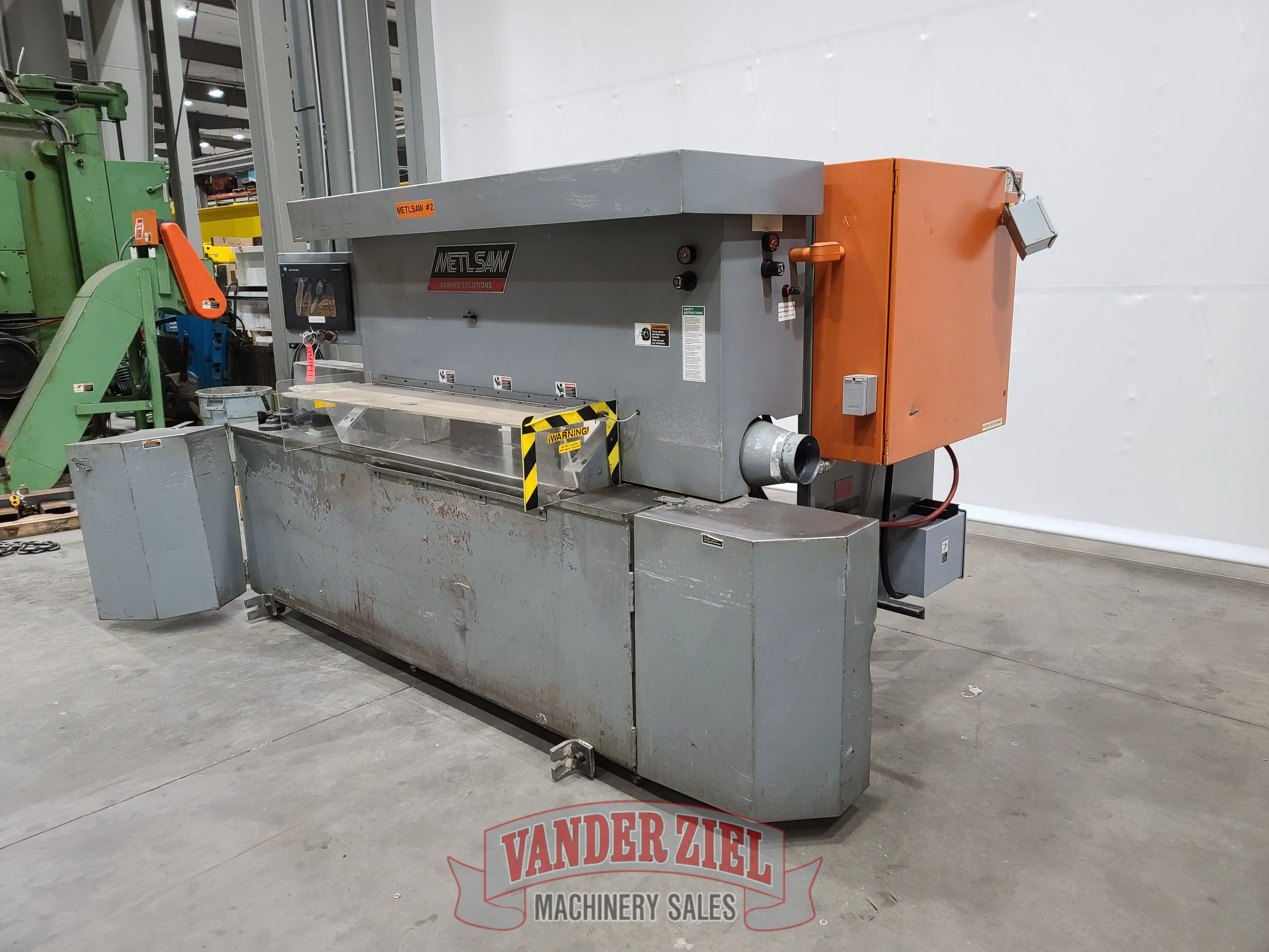 MetlSaw 8” x 36” Fully Automatic Cutoff Saw, Model CS3T8-16 - Prefetch Image 31036