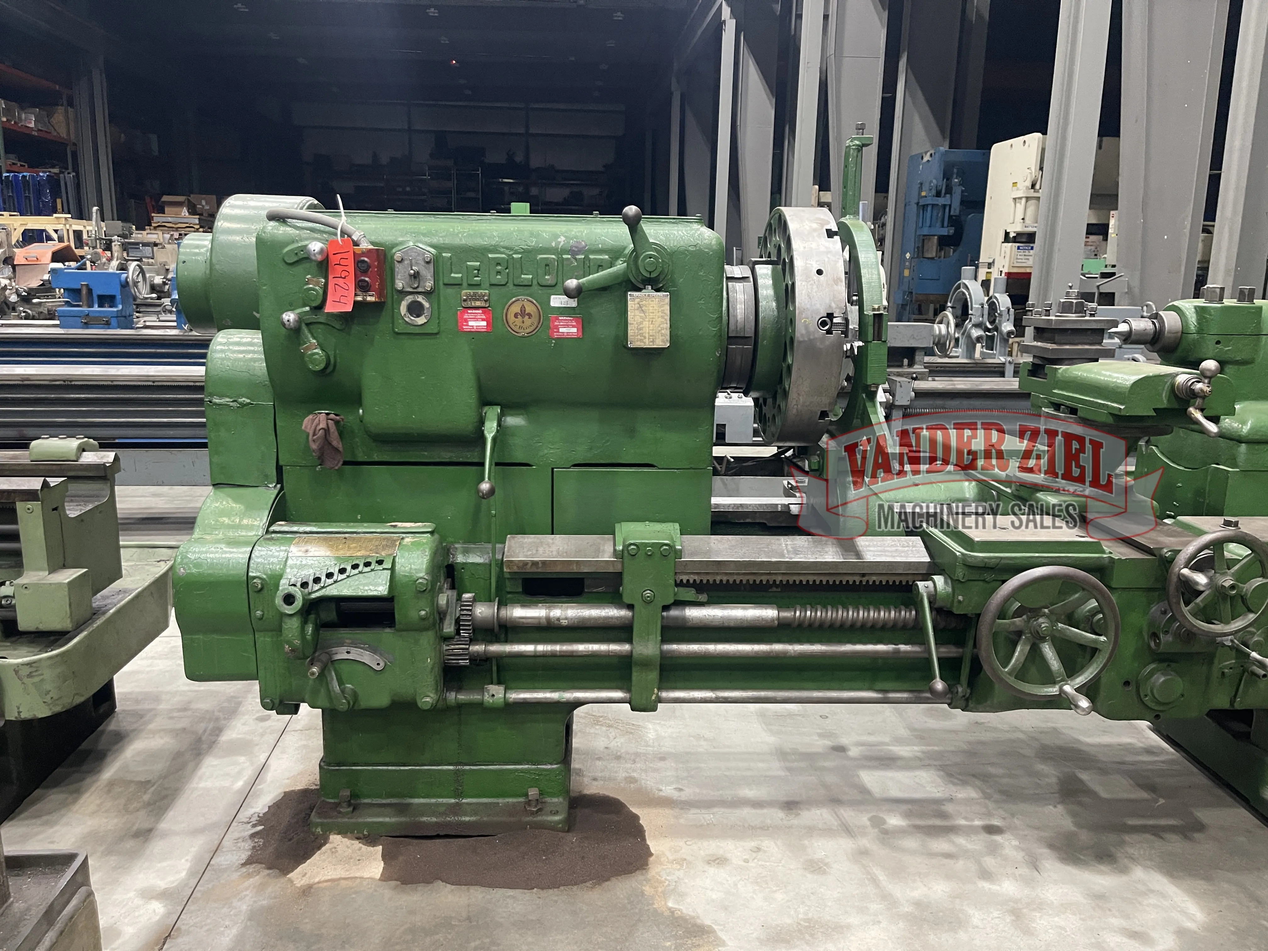 LeBlond 45" x 150" Lathe, 2 1/4" Spindle Bore - Main Image 1
