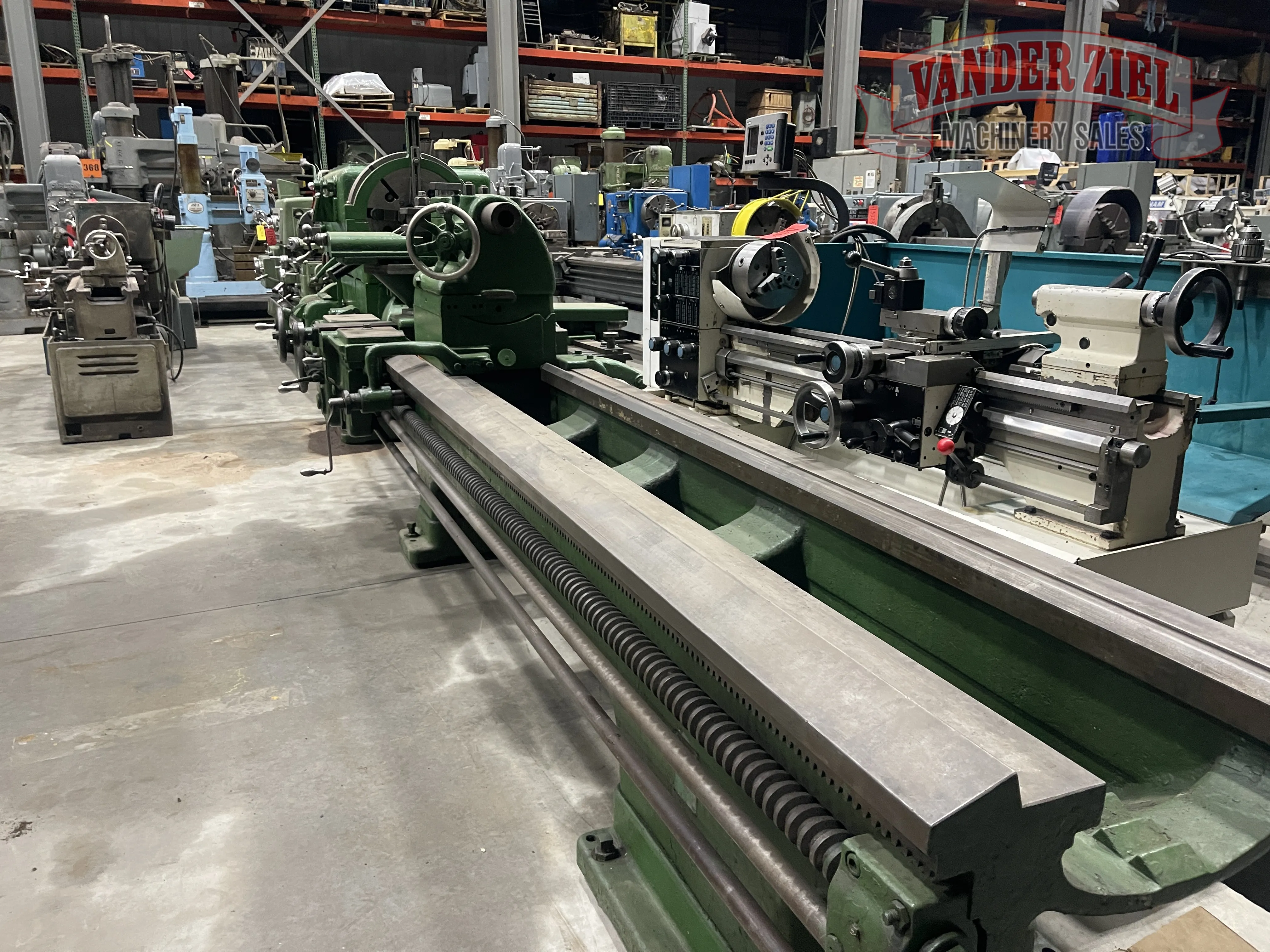 LeBlond 45" x 150" Lathe, 2 1/4" Spindle Bore - Prefetch Image 31119