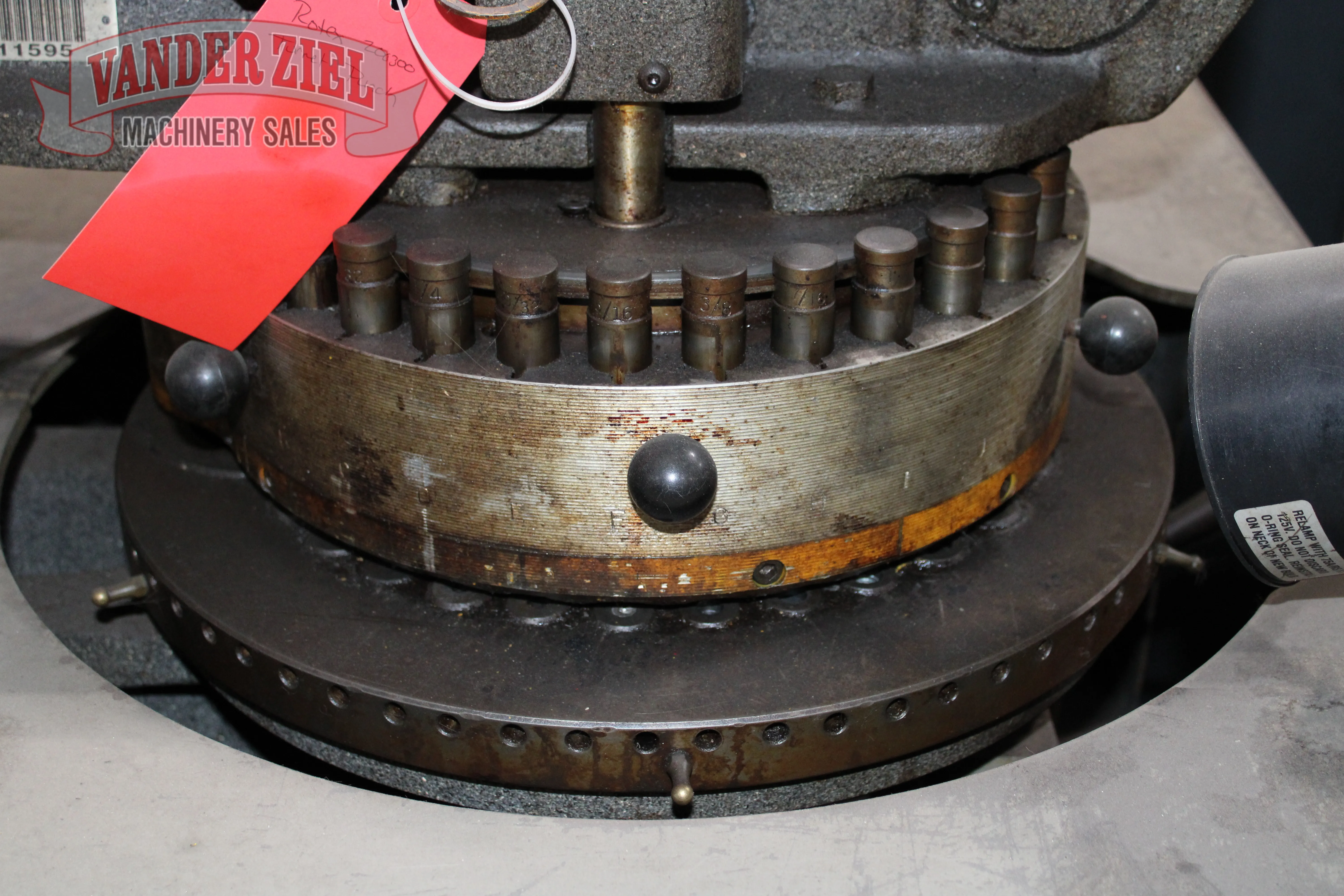 Rotex 200300 Turret Punch - Prefetch Image 31310