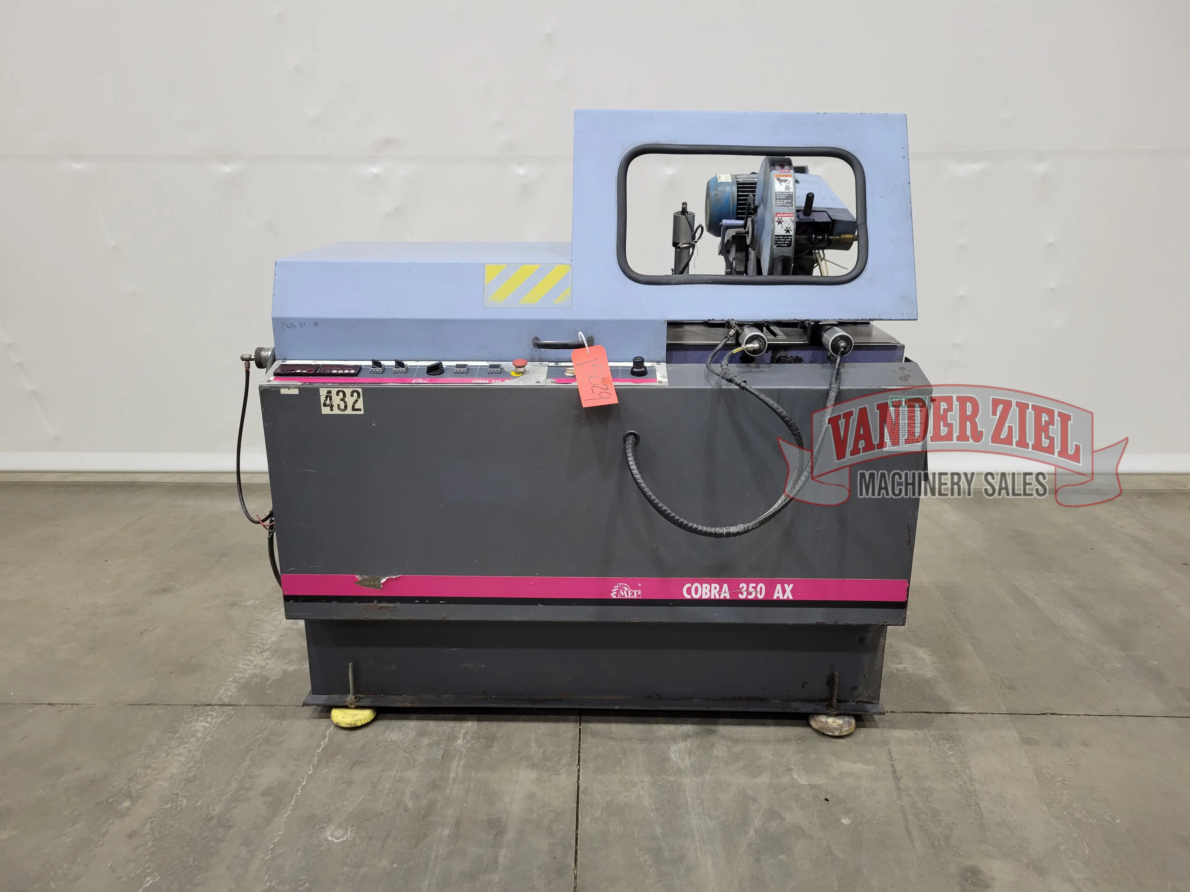 MEP / Wilton Cobra 350 AX Cold Saw, 14” Blade - Main Image 1