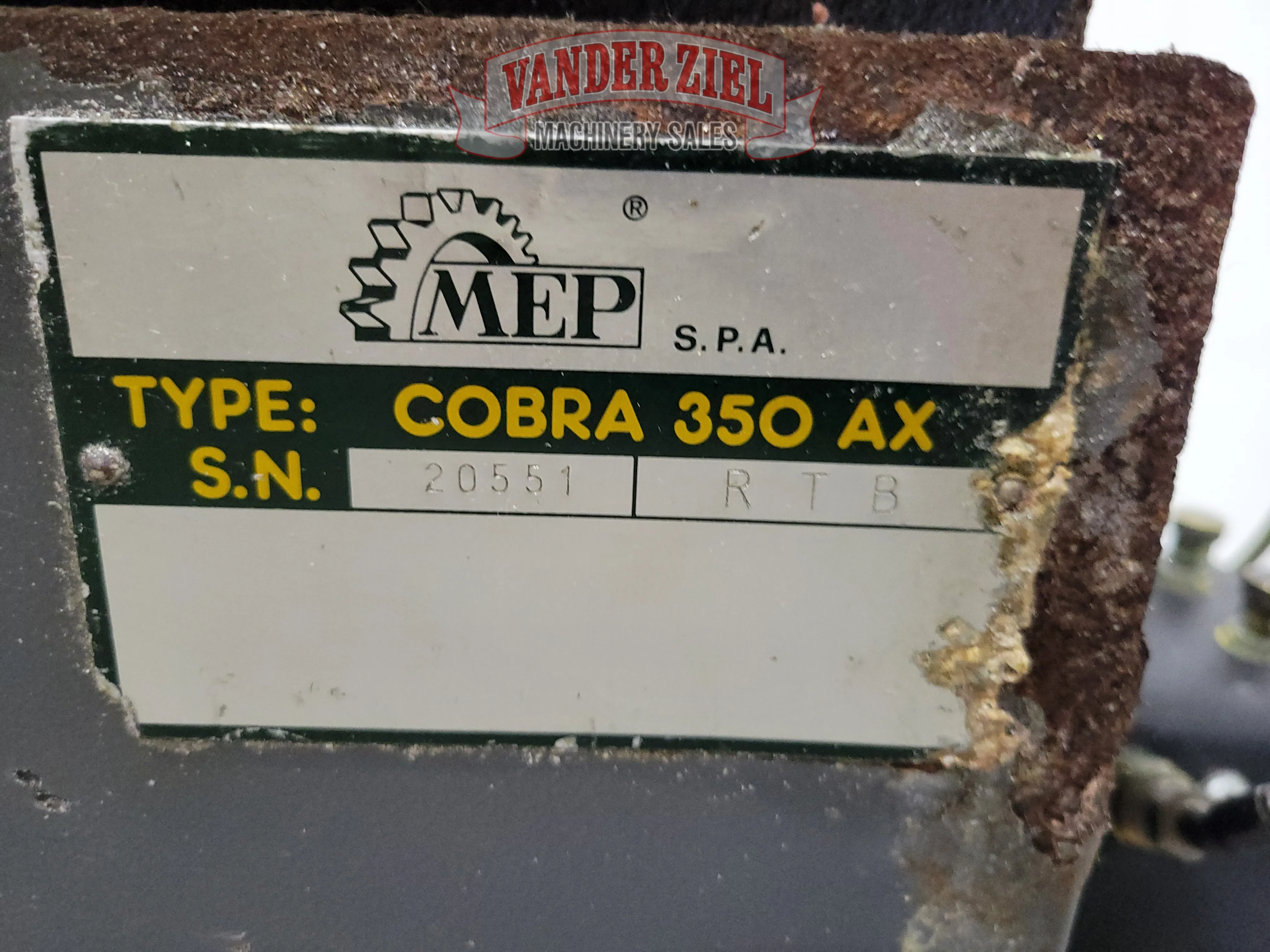 MEP / Wilton Cobra 350 AX Cold Saw, 14” Blade - Prefetch Image 31628