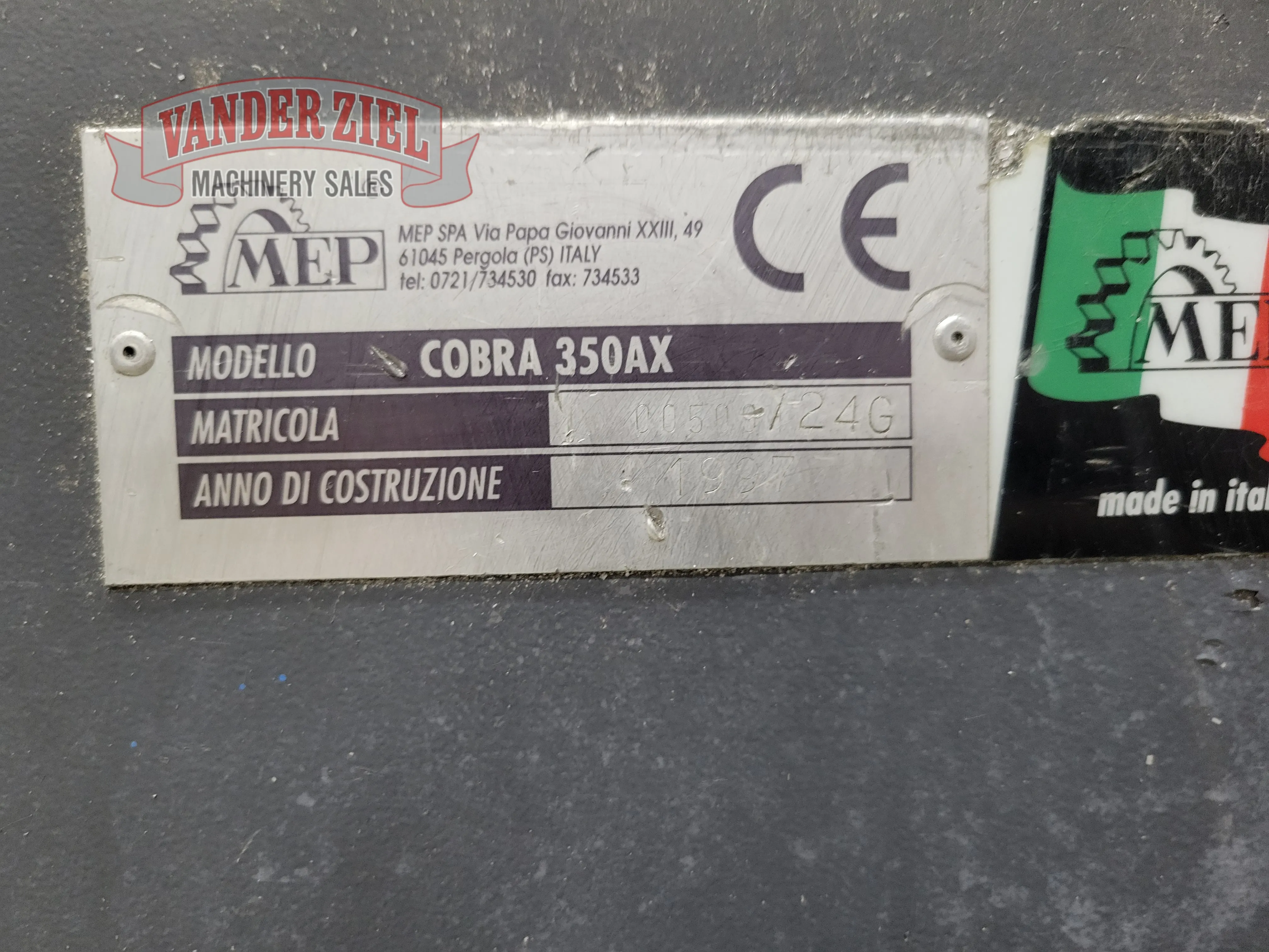 MEP / Wilton Cobra 350 AX Cold Saw, 14” Blade - Prefetch Image 31637