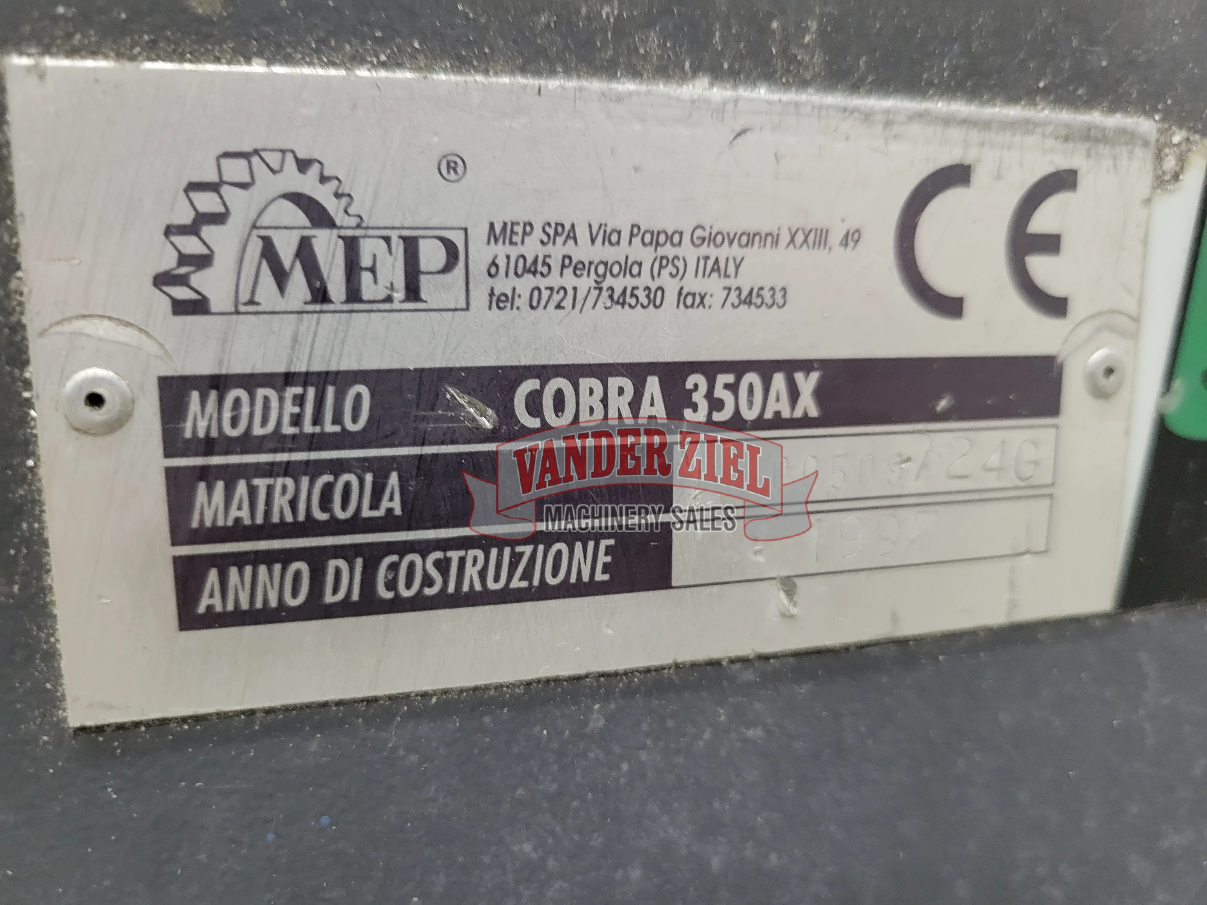 MEP / Wilton Cobra 350 AX Cold Saw, 14” Blade - Prefetch Image 31638