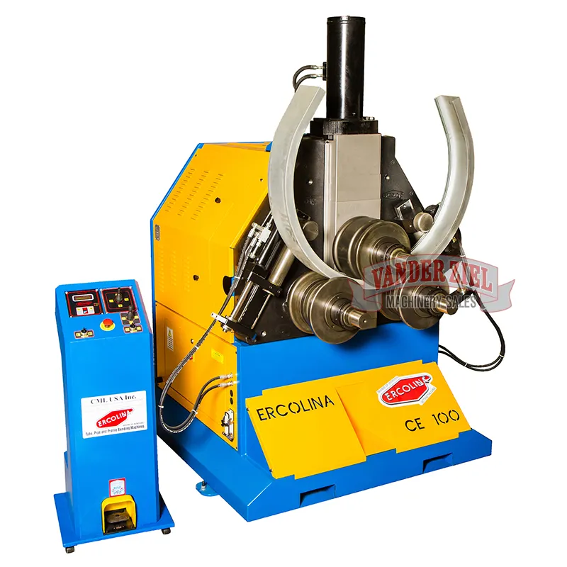 Ercolina 4-1/2" Hydraulic Angle Roll, Model CE100H3RLI - NEW - Main Image 1