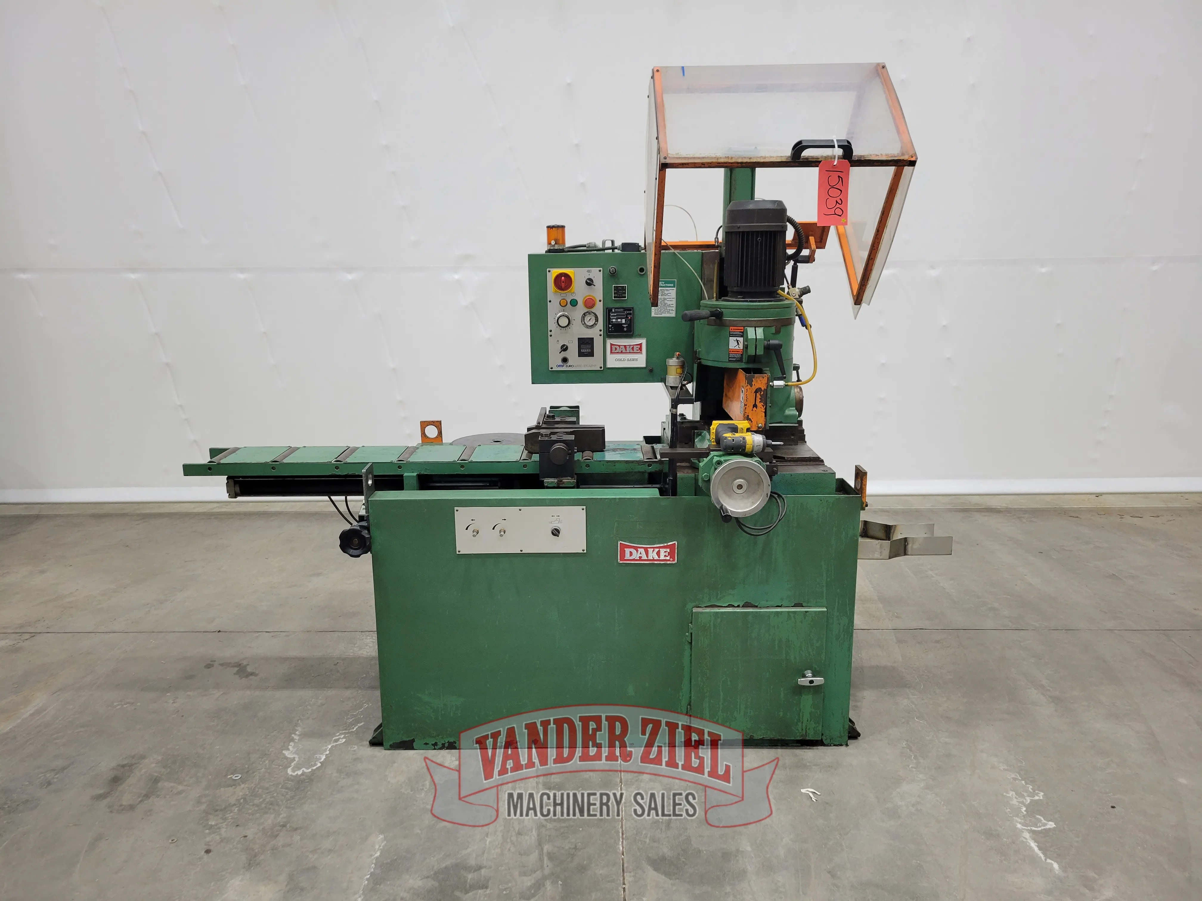 Dake Euromatic 14.5" Blade Cold Saw, Model 370 A/PP - Main Image 1