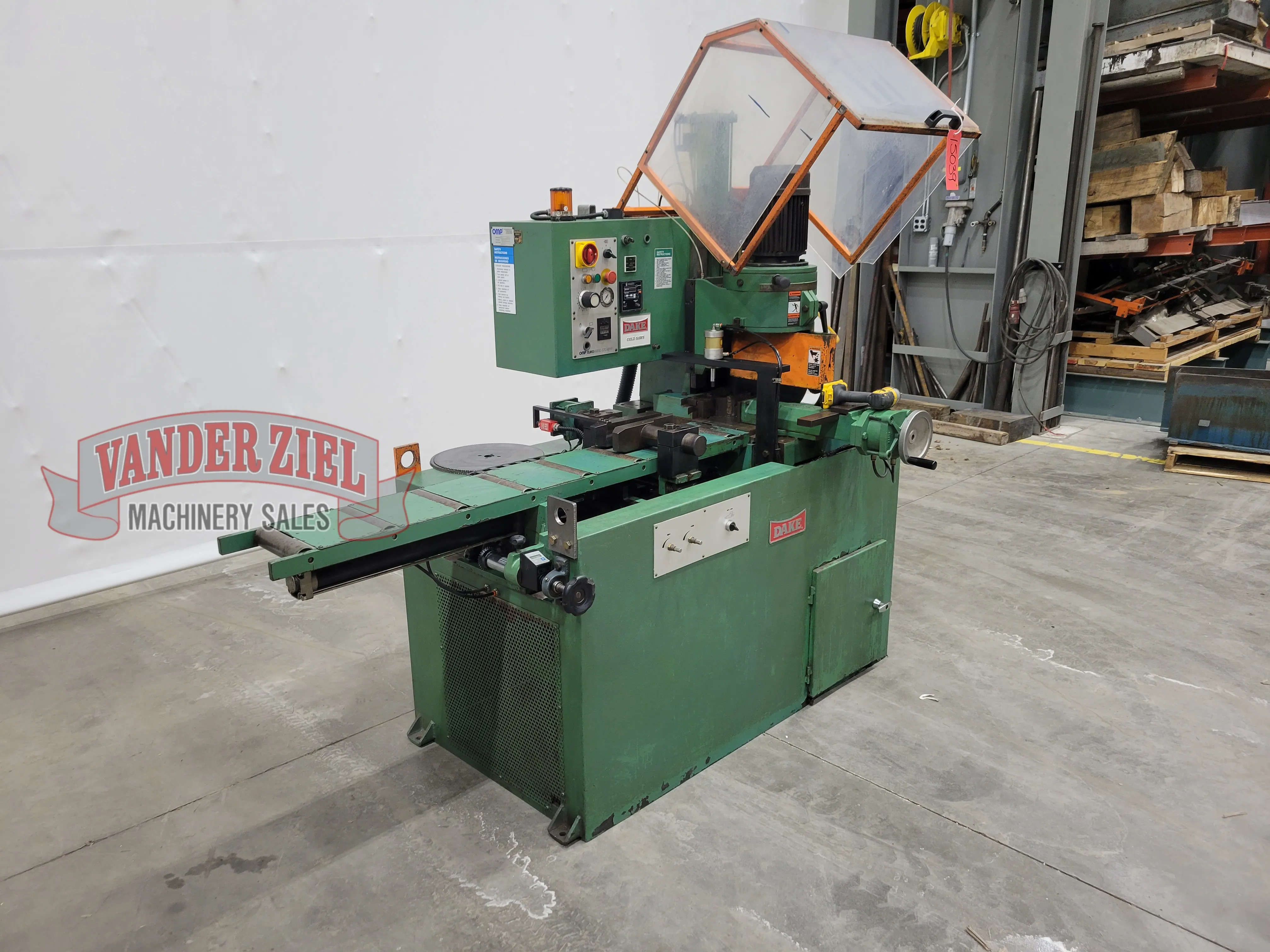 Dake Euromatic 14.5" Blade Cold Saw, Model 370 A/PP - Prefetch Image 31714