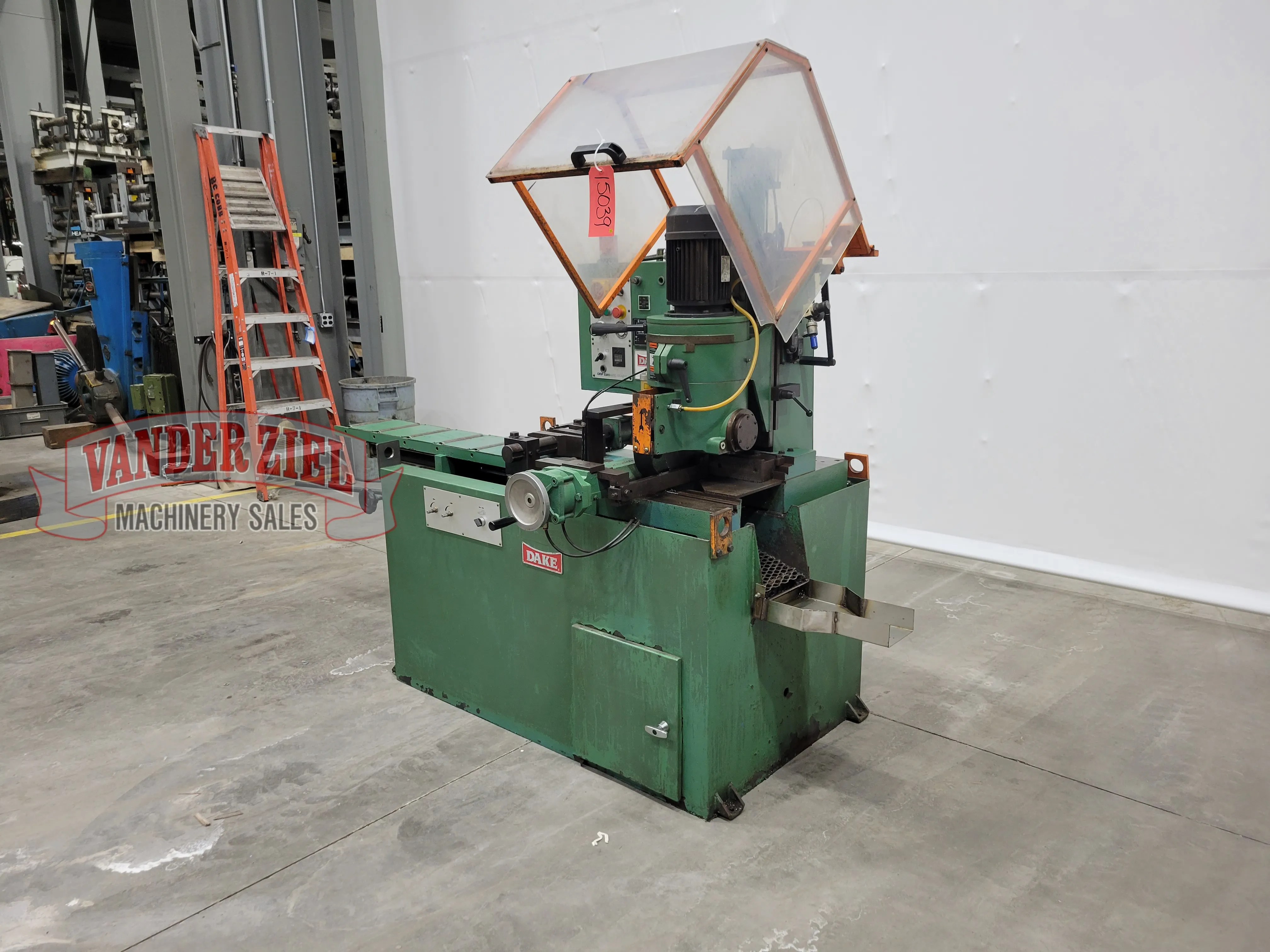 Dake Euromatic 14.5" Blade Cold Saw, Model 370 A/PP - Prefetch Image 31717