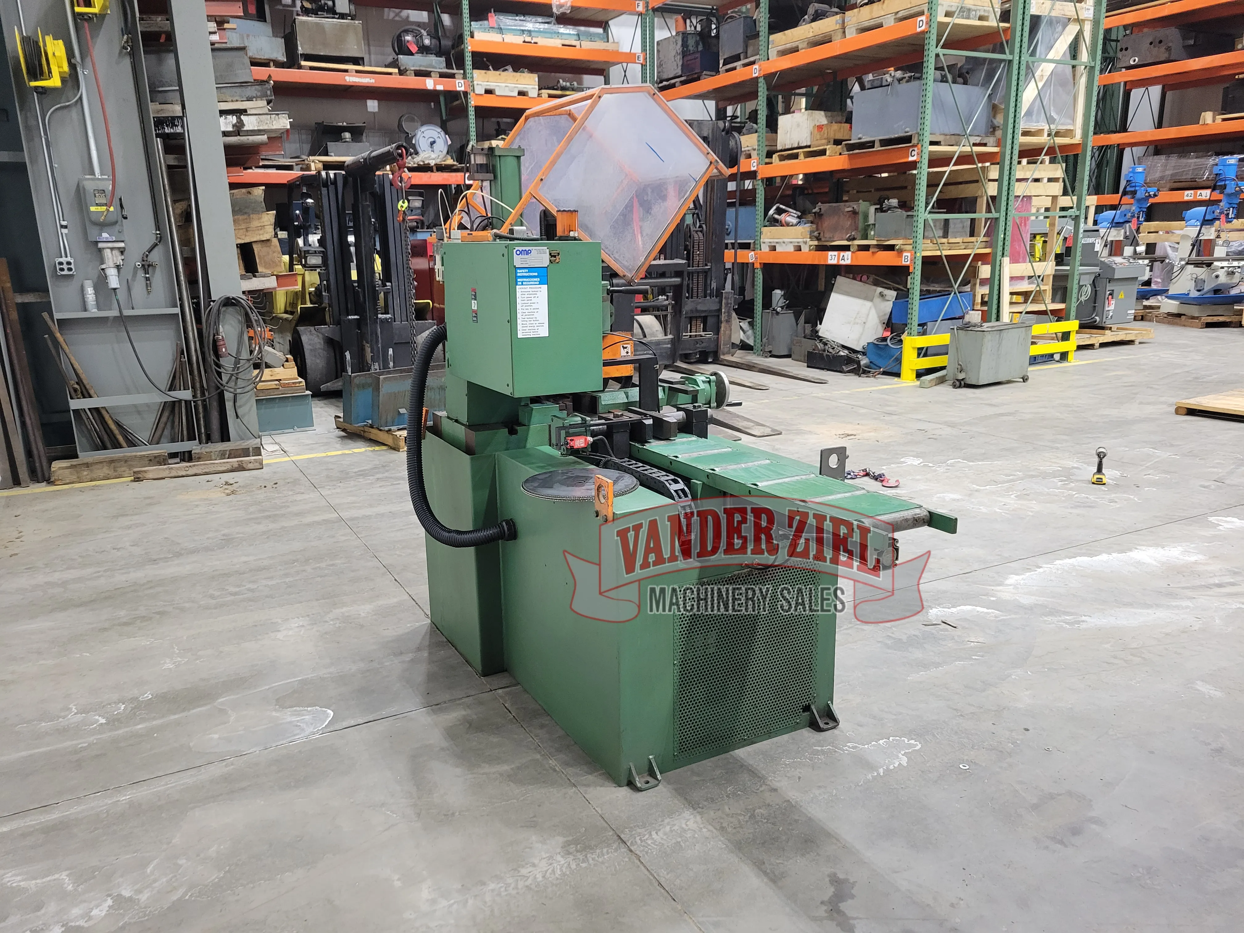Dake Euromatic 14.5" Blade Cold Saw, Model 370 A/PP - Prefetch Image 31719
