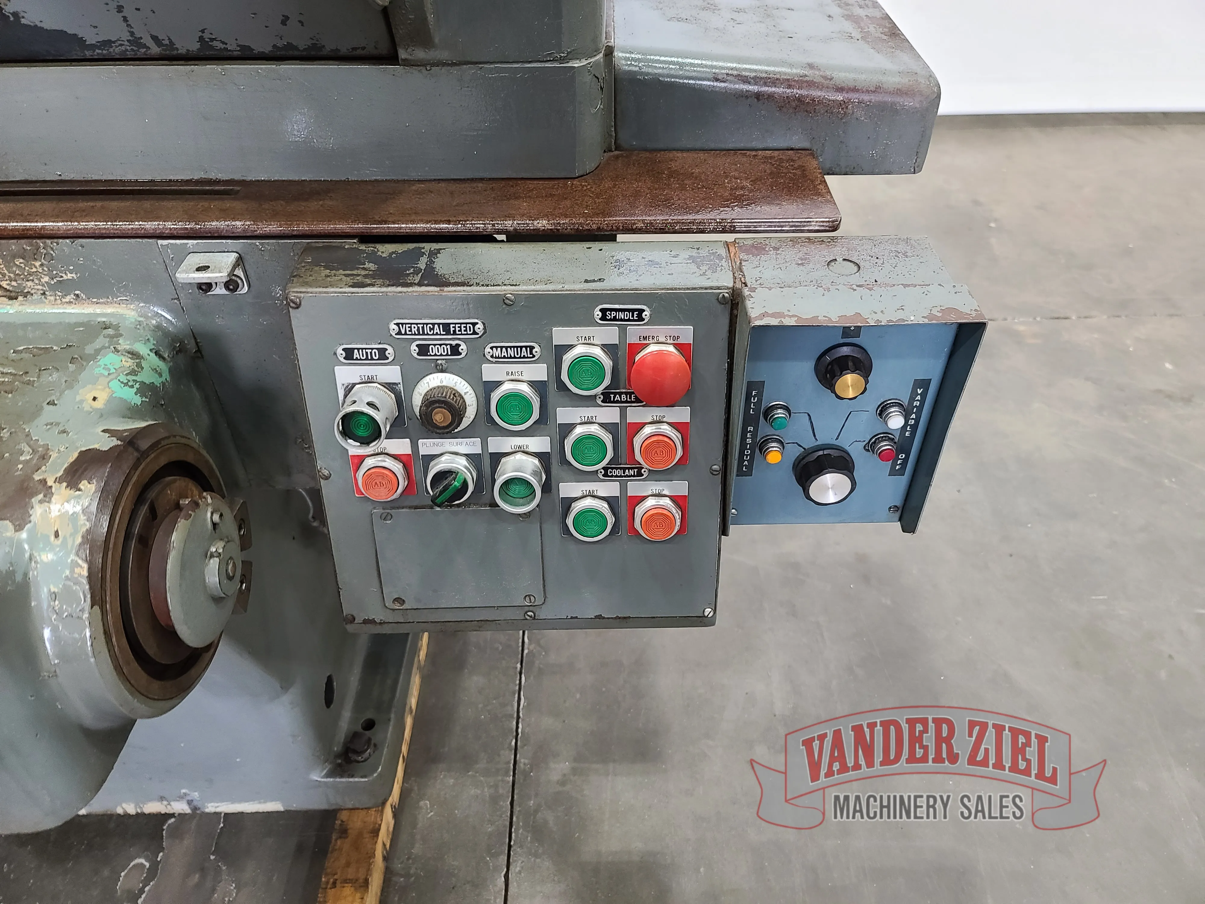 Gallmeyer & Livingston 16” x 24” Hydraulic Grinder, Model 470 - Prefetch Image 31753