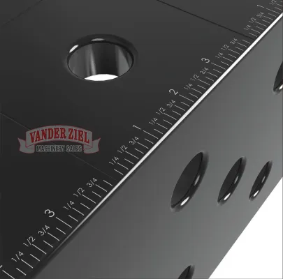 Siegmund Imperial Series System 28 5'x10' (60"x120") Welding Table with Plasma Nitration - NEW, Model US280040.XD7 - Gallery Thumbnail 2