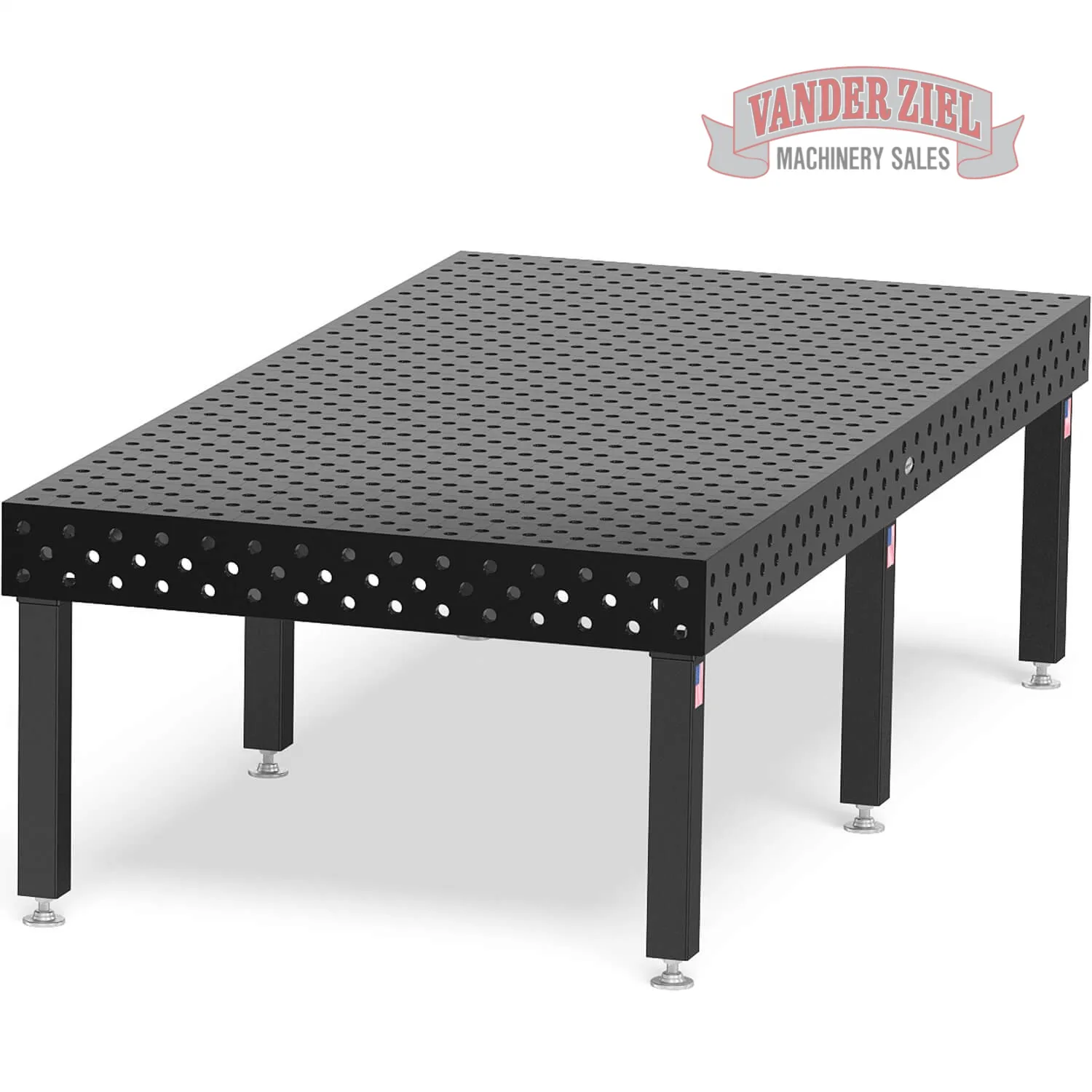 Siegmund Imperial Series System 28 5'x10' (60"x120") Welding Table with Plasma Nitration - NEW, Model US280040.XD7 - Main Image 1