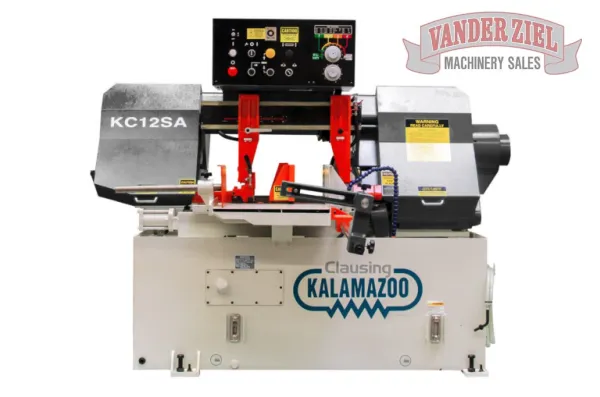 Clausing Kalamazoo 12.75" x 12.6" Semi-Automatic Horizontal Saw, Model KC12SA - NEW