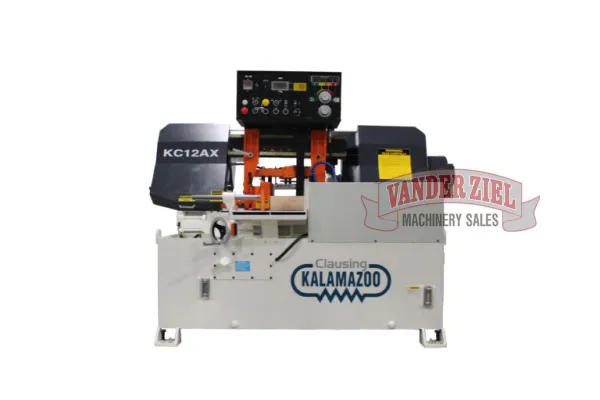 Clausing Kalamazoo 12.7" x 14" Semi-Automatic Horizontal Saw, Model KC12AX - NEW