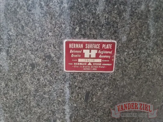 Herman 4' x 8' x 12" Black Granite Surface Plate - Gallery Thumbnail 5