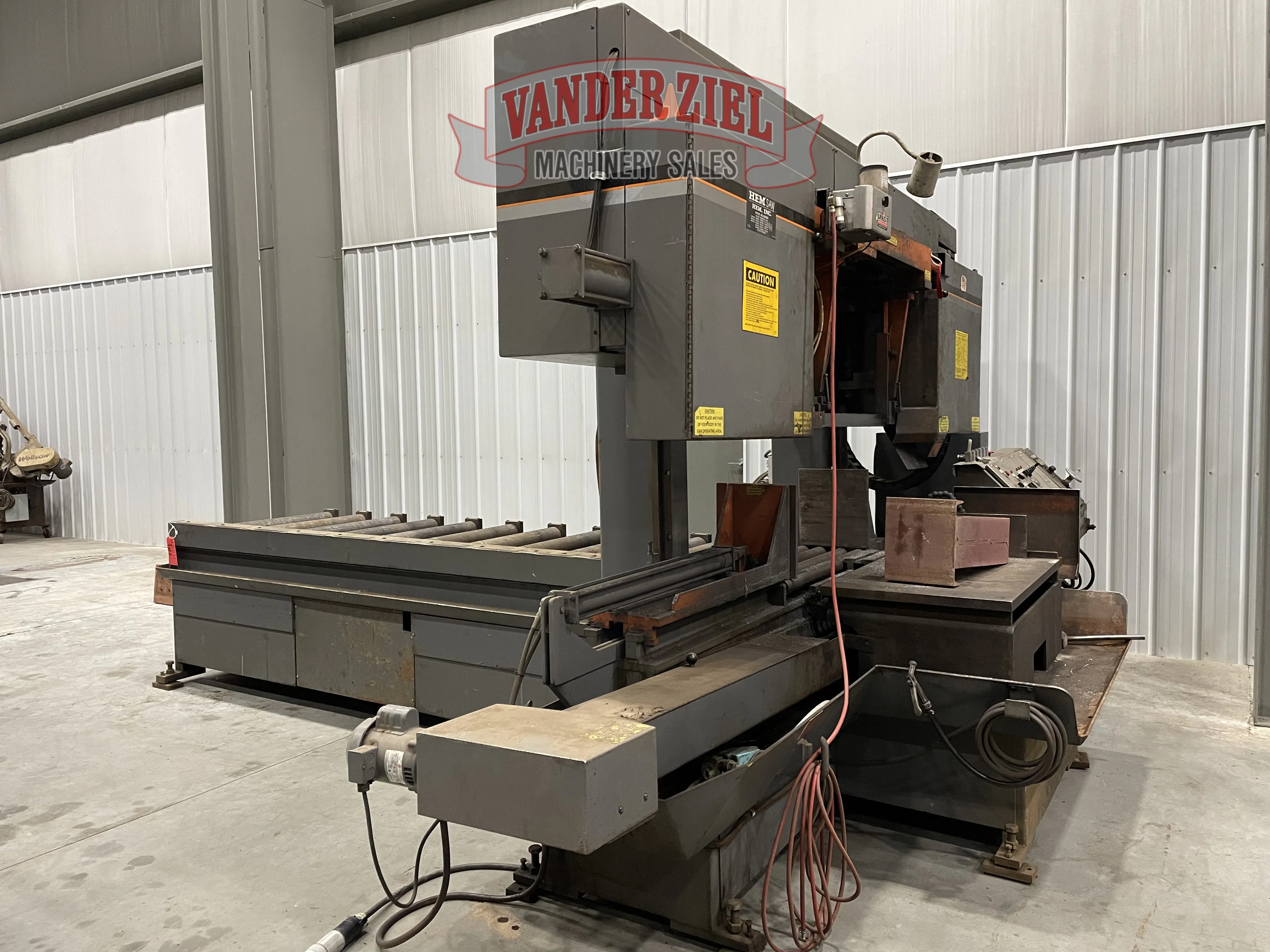 HE&M 25” x 30” Dual Post Column Horizontal Saw, Model F160LM-60 - Prefetch Image 32919