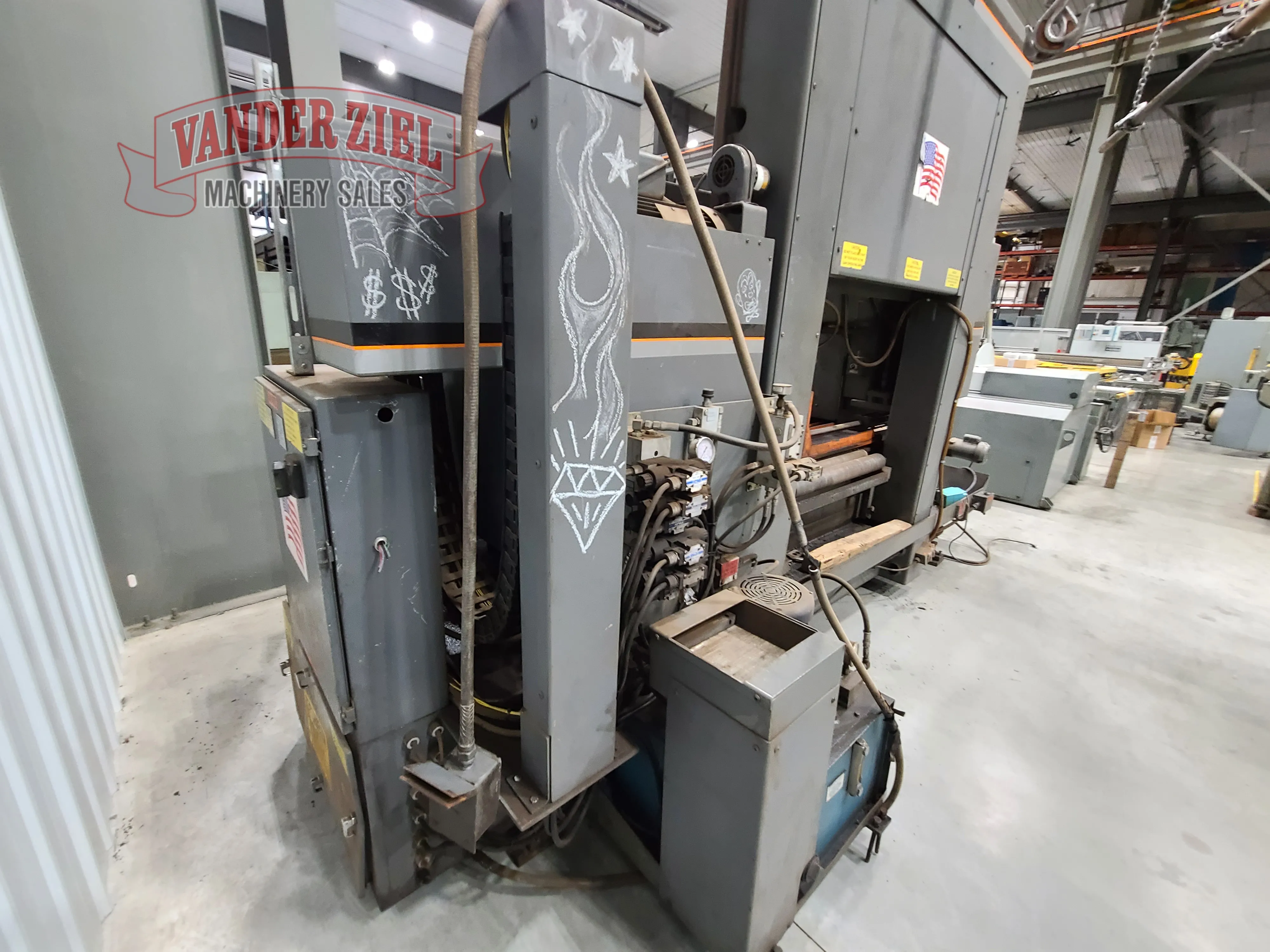 HE&M 25” x 30” Dual Post Column Horizontal Saw, Model F160LM-60 - Prefetch Image 32921