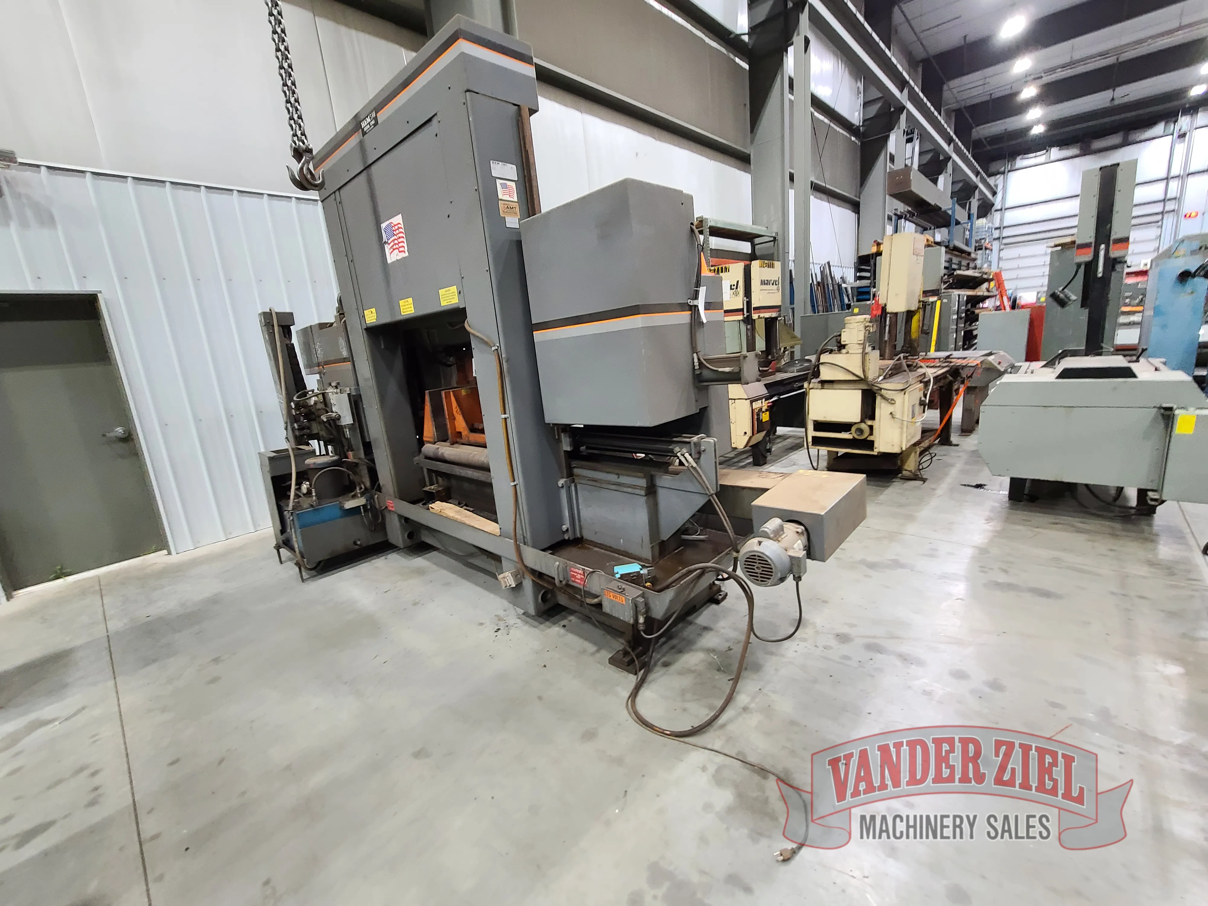 HE&M 25” x 30” Dual Post Column Horizontal Saw, Model F160LM-60 - Prefetch Image 32922