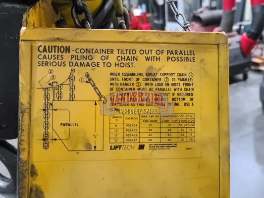 Budgit 3 Ton Hoist Crane System - Gallery Thumbnail 3