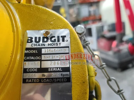 Budgit 3 Ton Hoist Crane System - Gallery Thumbnail 5
