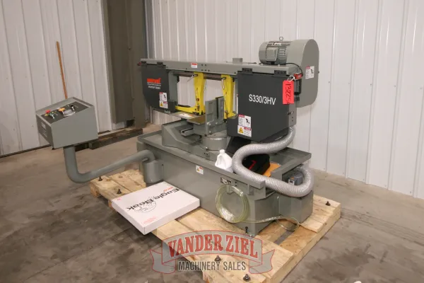 Amada Marvel Hercules 12" x 18" Horizontal Swivel Saw, Model S330/3-HV - NEW - Gallery Thumbnail 2