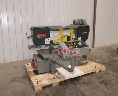 Amada Marvel Hercules 12" x 18" Horizontal Swivel Saw, Model S330/3-HV - NEW - Gallery Thumbnail 5