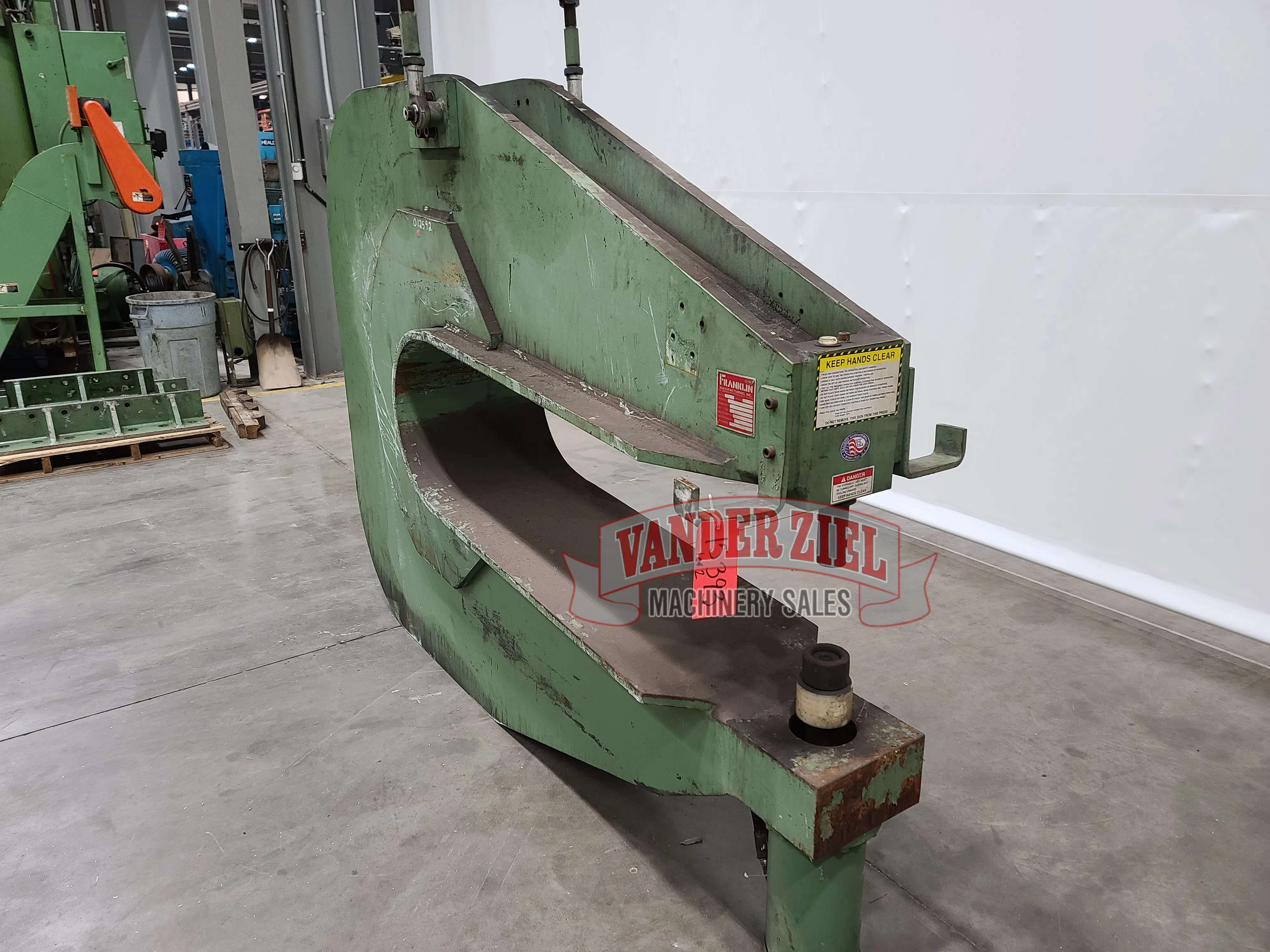 Franklin Hydraulic Riveter - Prefetch Image 33326