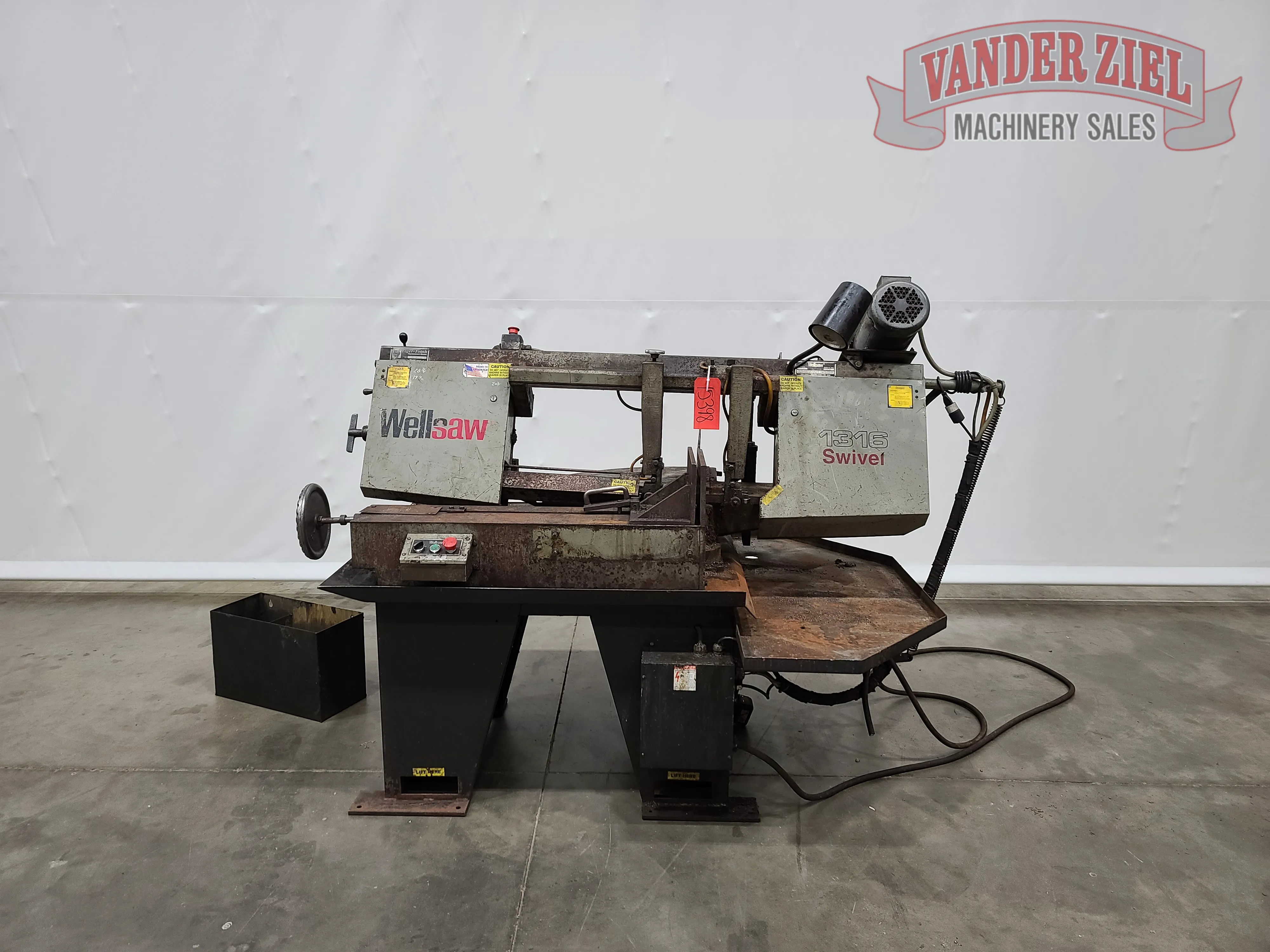 Wellsaw 13” x 16” Horizontal Swivel Saw, Model 1316S - Main Image 1