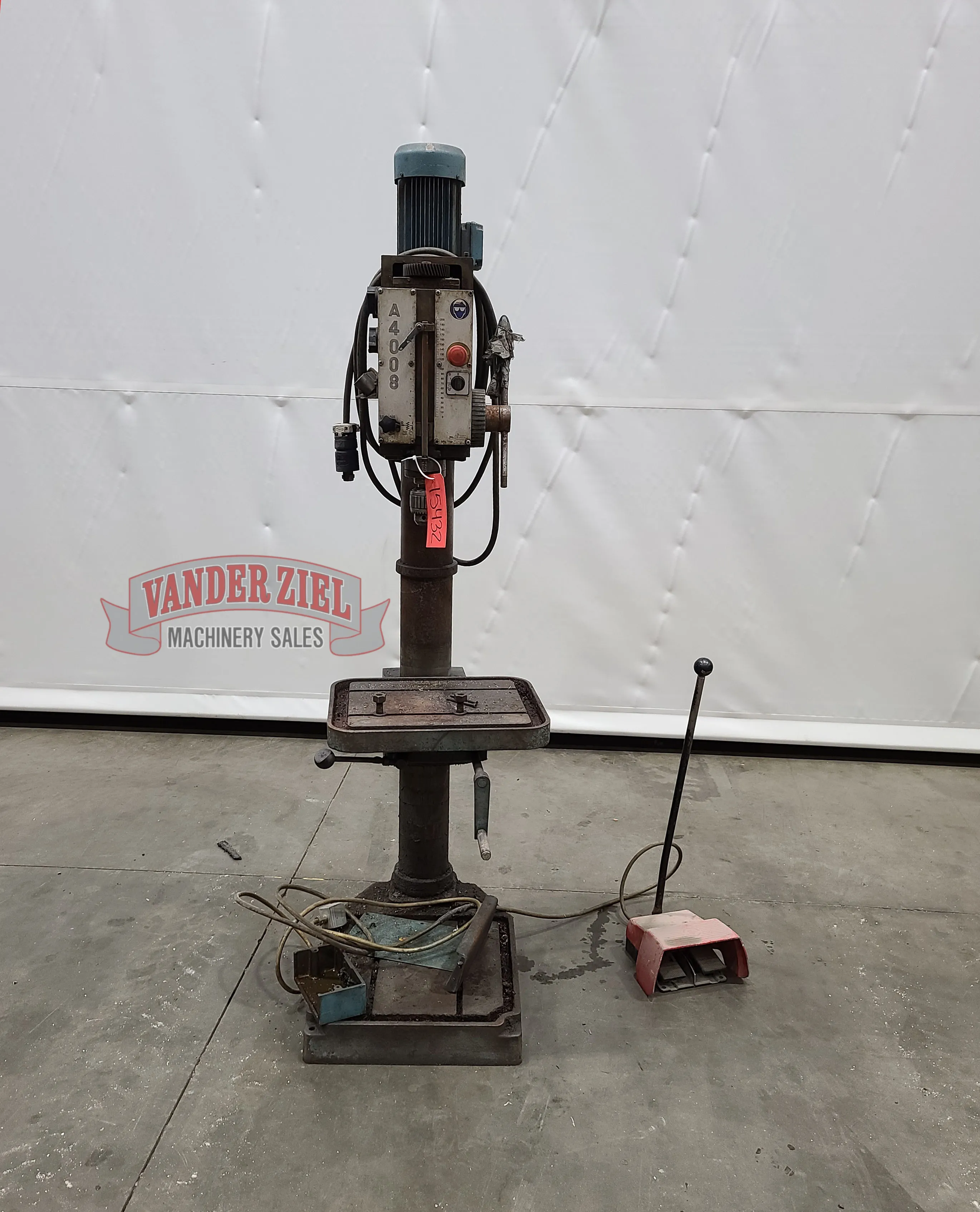 HM Machinery 26” Drill Press, Model A008 - Main Image 1