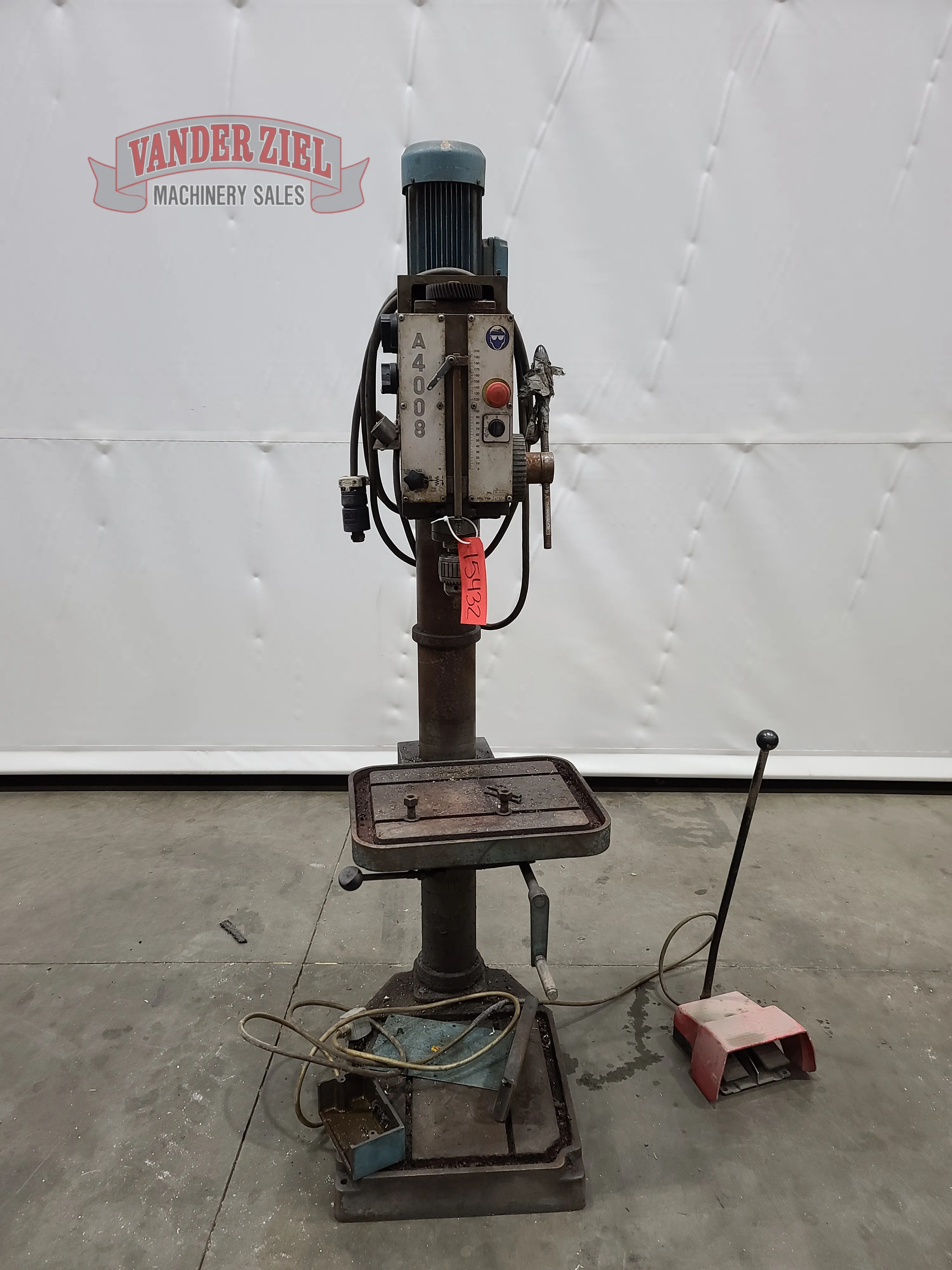 HM Machinery 26” Drill Press, Model A008 - Prefetch Image 33527