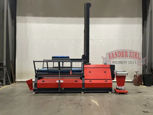 Akyapak 6' x 1/4" Plate Bending Roll, Model AHS 20/06 Top & Side Support - NEW