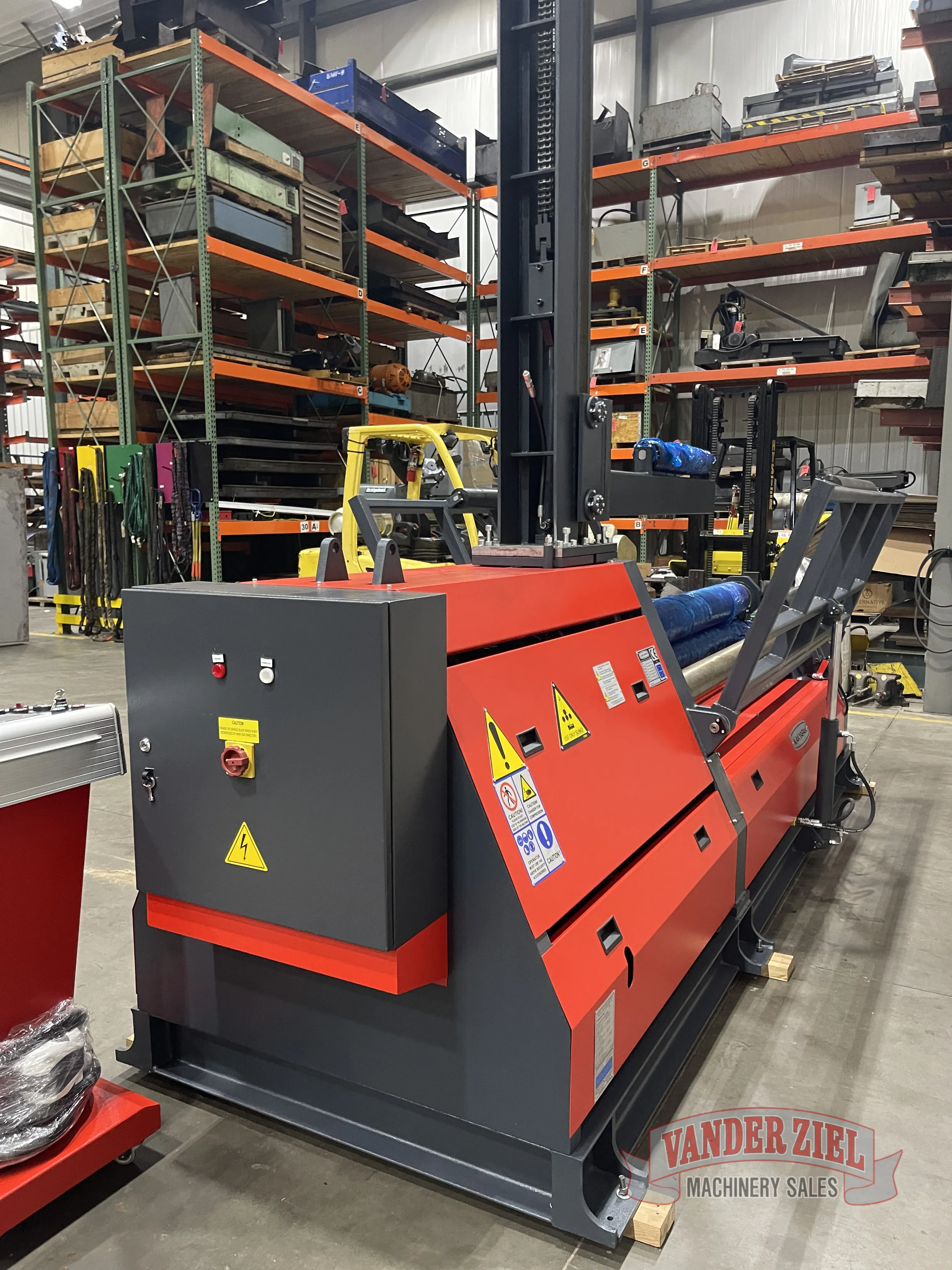 Akyapak 6' x 1/4" Plate Bending Roll, Model AHS 20/06 Top & Side Support - NEW - Prefetch Image 33697