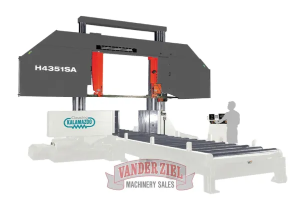 Clausing Kalamazoo 43.3" 51.2" Semi-Automatic Horizontal Saw, Model H4351SA - NEW