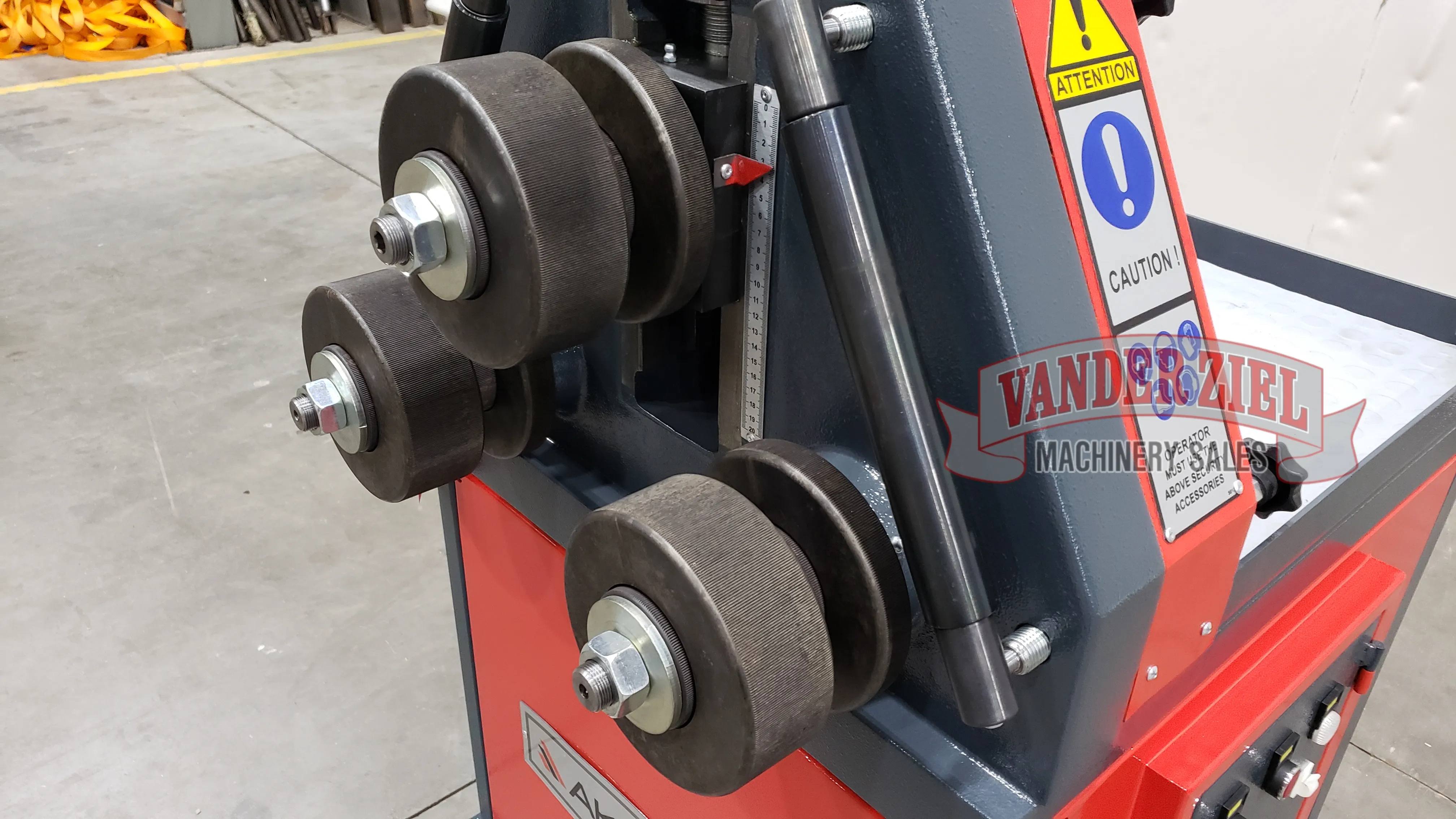 Akyapak APK 35 Angle Roll, Hardened Rolls, Guide Rolls - NEW - Prefetch Image 33806
