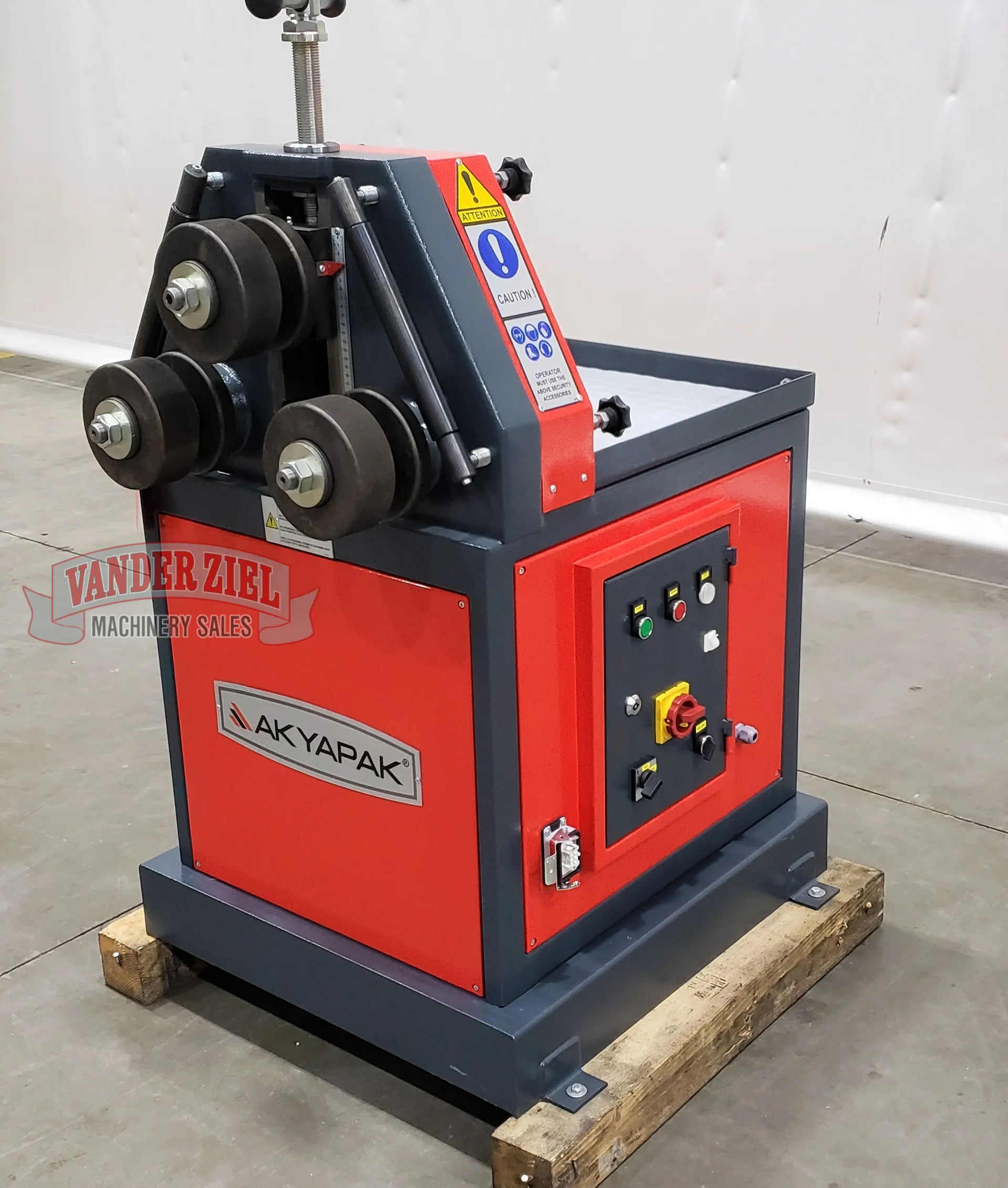 Akyapak APK 35 Angle Roll, Hardened Rolls, Guide Rolls - NEW - Prefetch Image 33811