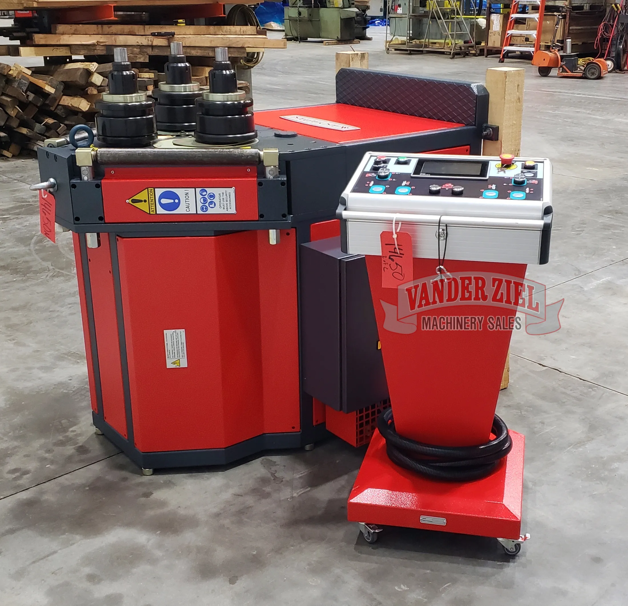 Akyapak 2" x 2" x 1/4" Angle Bending Roll, Model APK 61 - NEW - Prefetch Image 33860