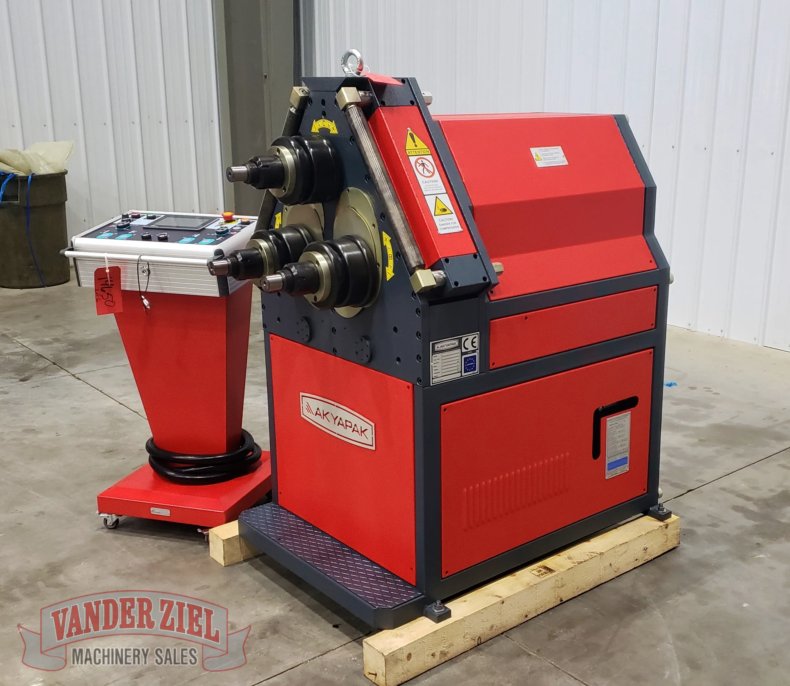 Akyapak 2" x 2" x 1/4" Angle Bending Roll, Model APK 61 - NEW - Prefetch Image 33868