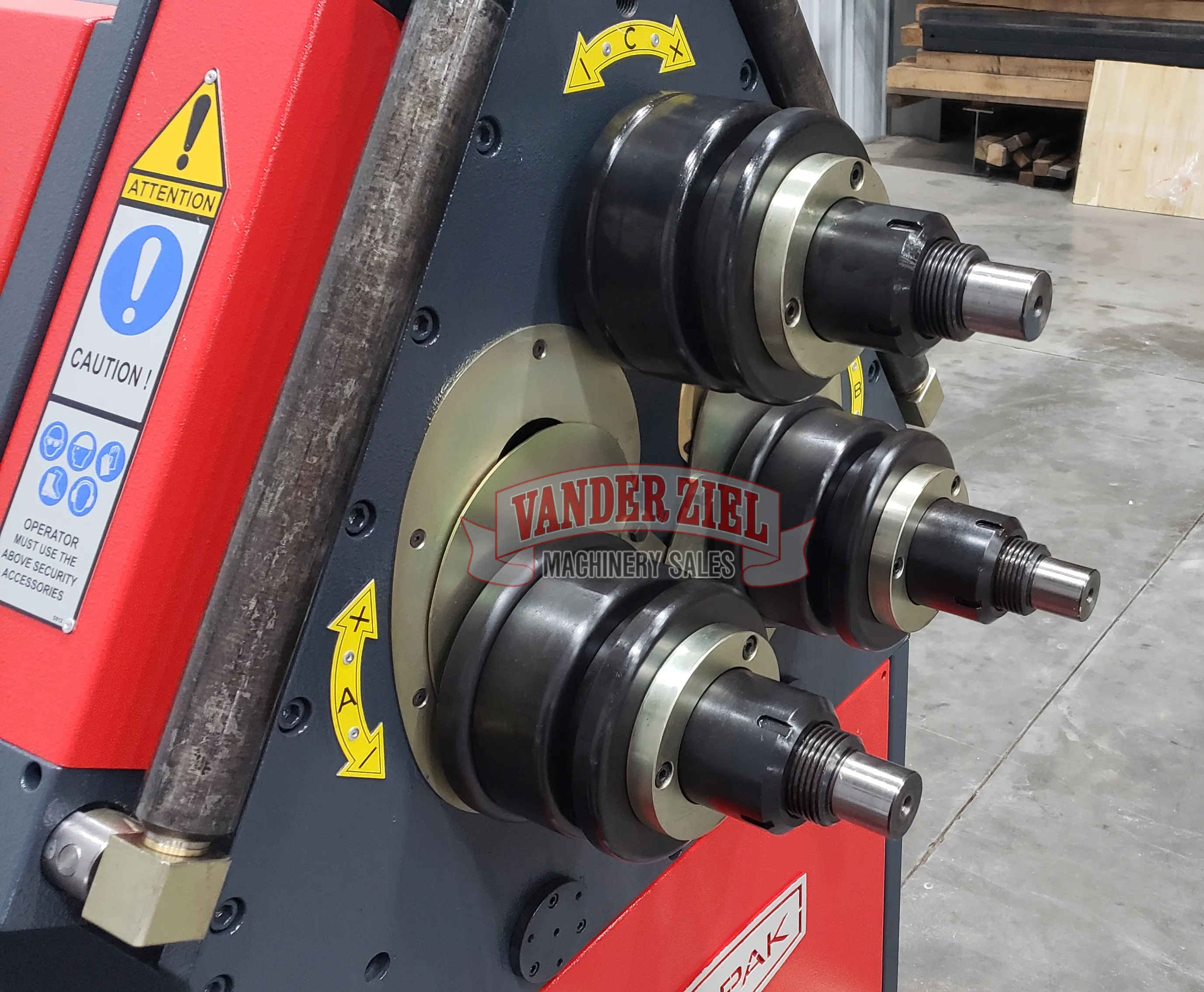 Akyapak 2" x 2" x 1/4" Angle Bending Roll, Model APK 61 - NEW - Prefetch Image 33877