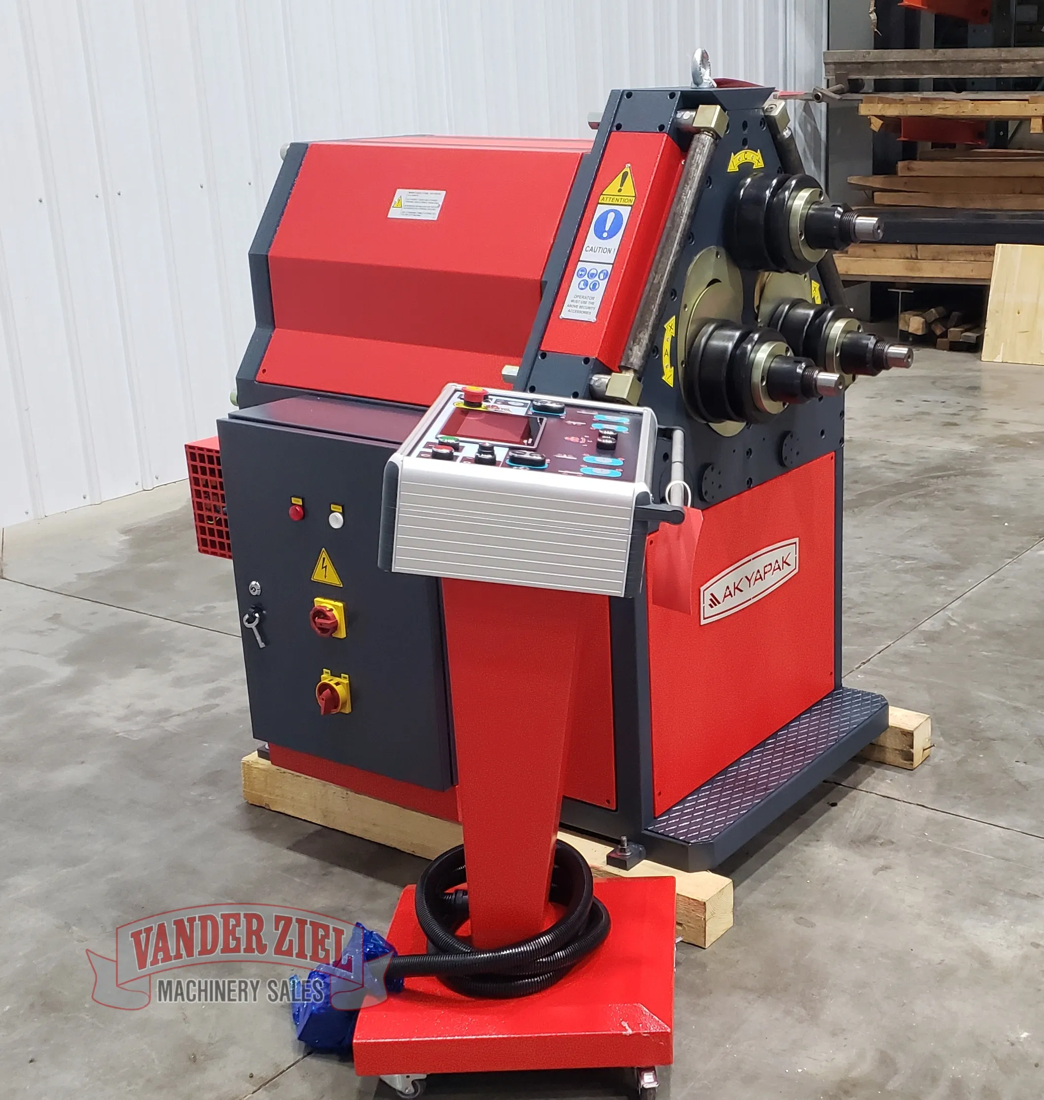 Akyapak 2" x 2" x 1/4" Angle Bending Roll, Model APK 61 - NEW - Prefetch Image 33879