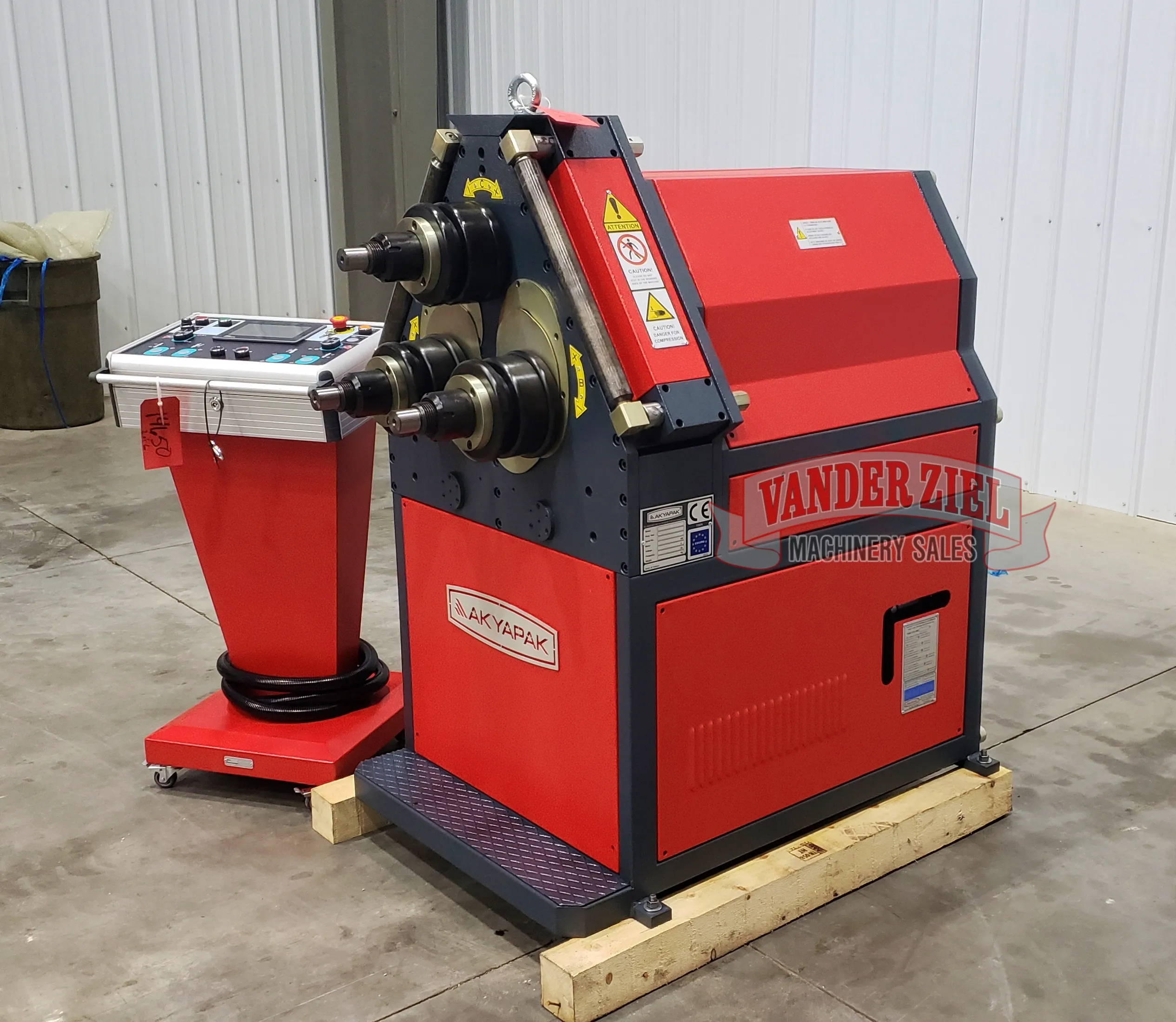 Akyapak 2" x 2" x 1/4" Angle Bending Roll, Model APK 61 - NEW - Prefetch Image 33882