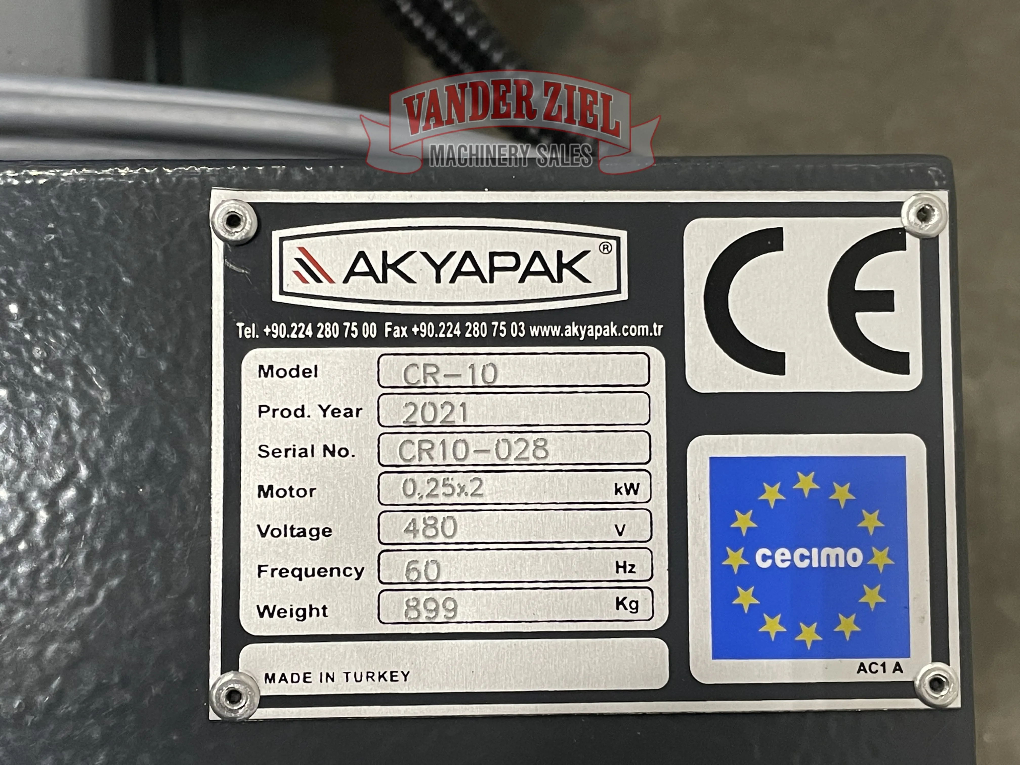 Akyapak CR10 Conventional Rotator 10 Ton - Prefetch Image 33908