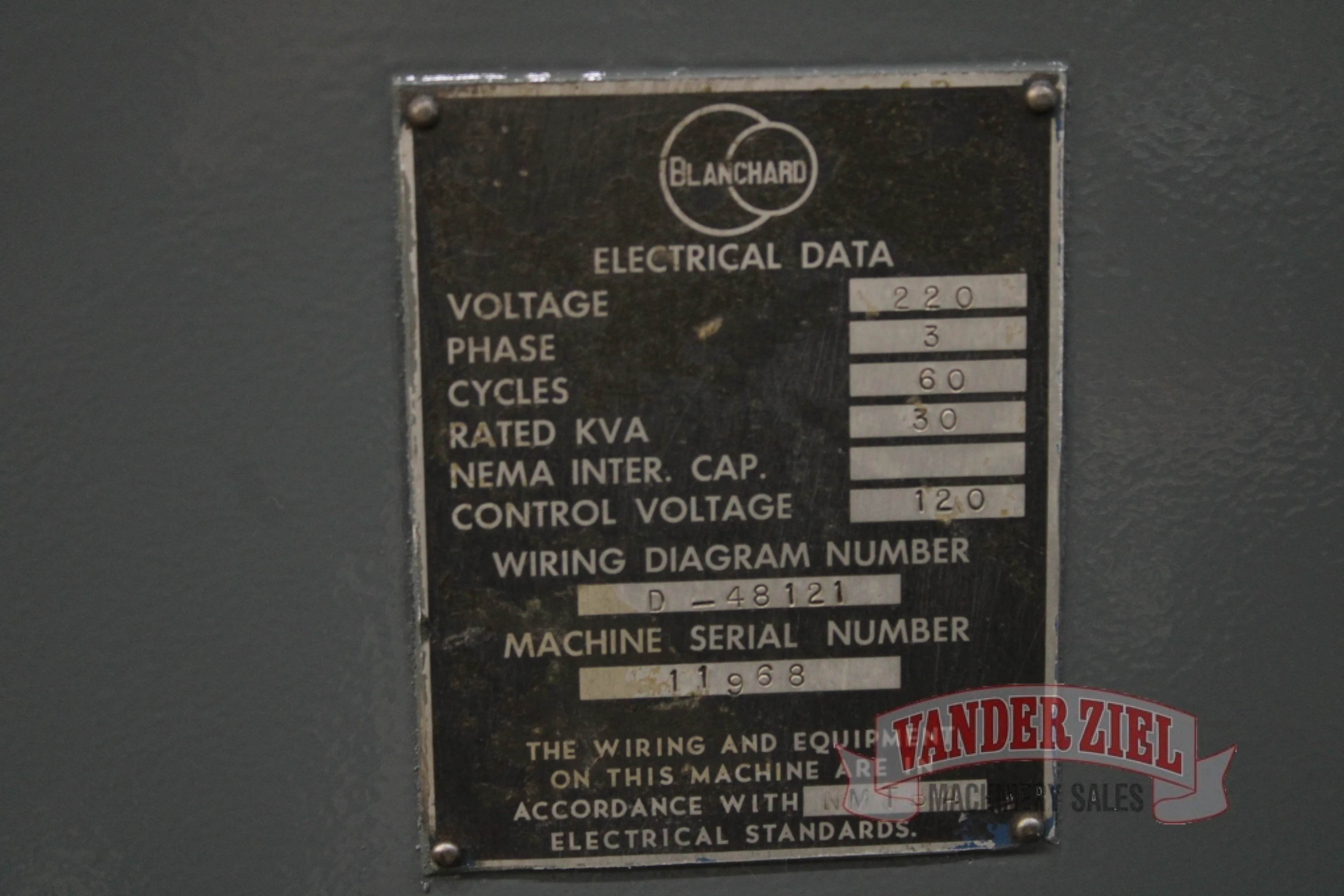 Blanchard 16" Rotary Grinder, Model 11 - Prefetch Image 3391