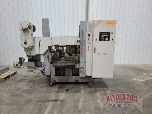 Kasto 14” x 14” Fully Automatic Horizontal Saw, Model HBA 360 AU