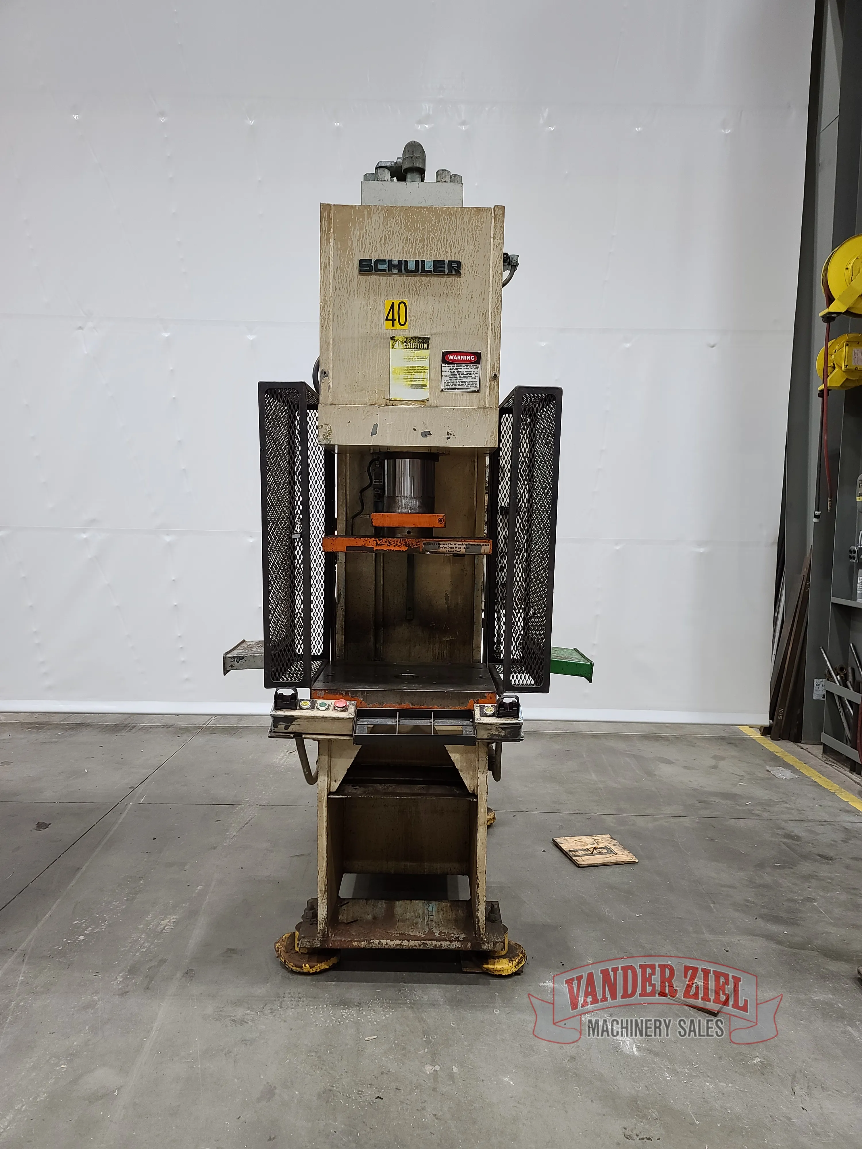 Schuler 30 Ton Hydraulic C-Frame Press, Model OGF-30 - Prefetch Image 34224