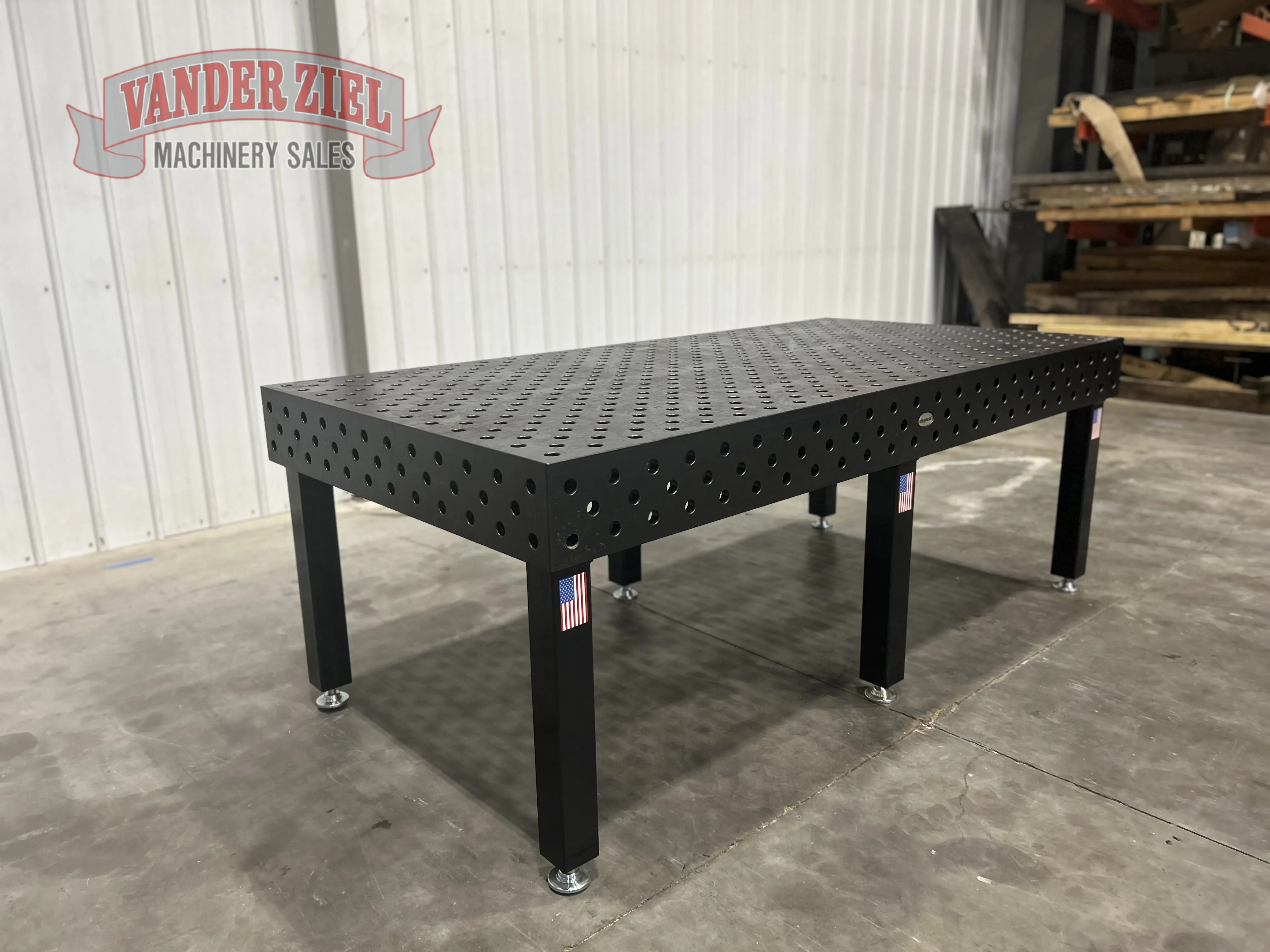 Siegmund Imperial Series System 28 4'x8' (48"x96") Welding Table with Plasma Nitration - NEW - Prefetch Image 34325
