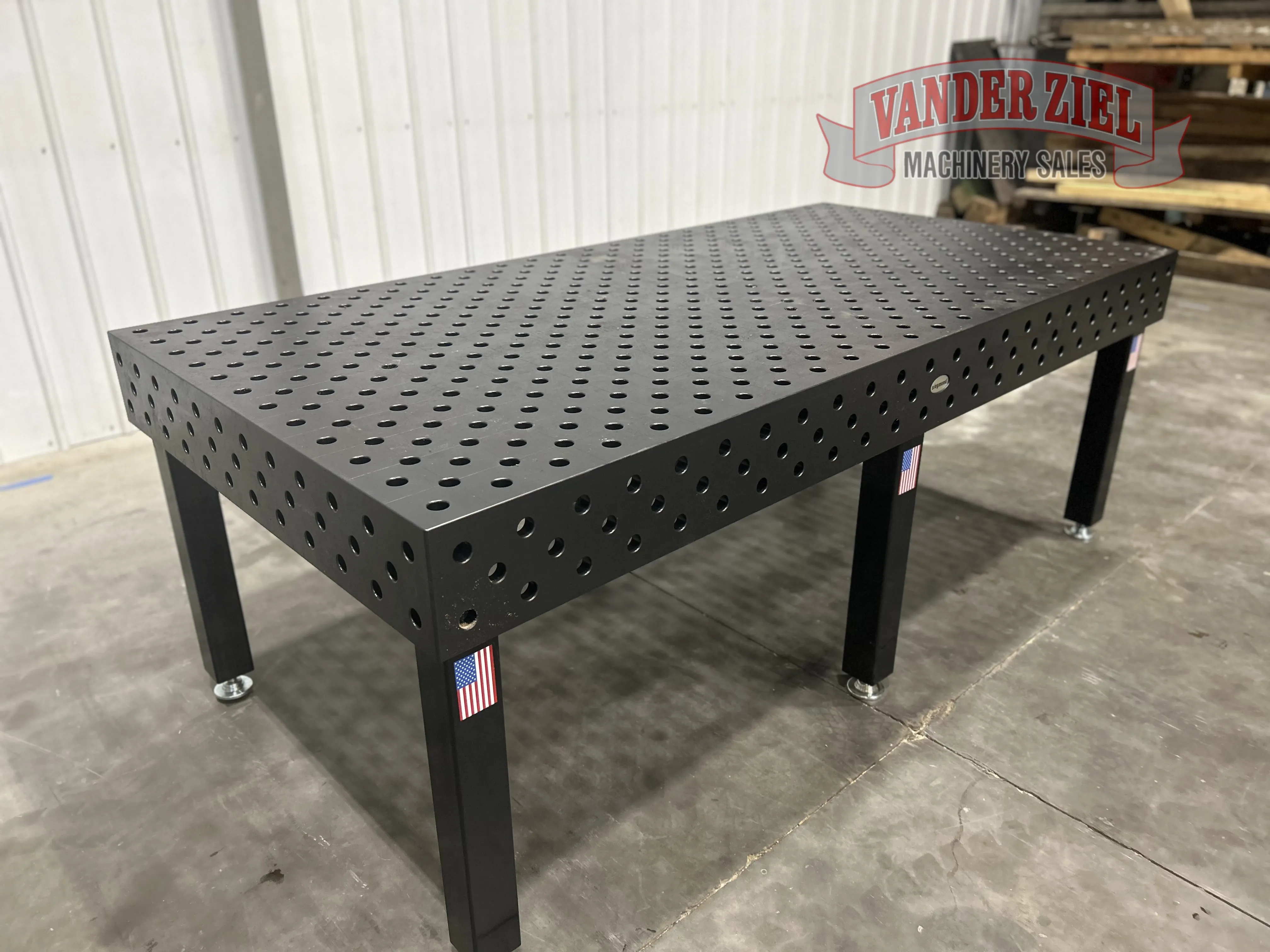 Siegmund Imperial Series System 28 4'x8' (48"x96") Welding Table with Plasma Nitration - NEW - Prefetch Image 34326